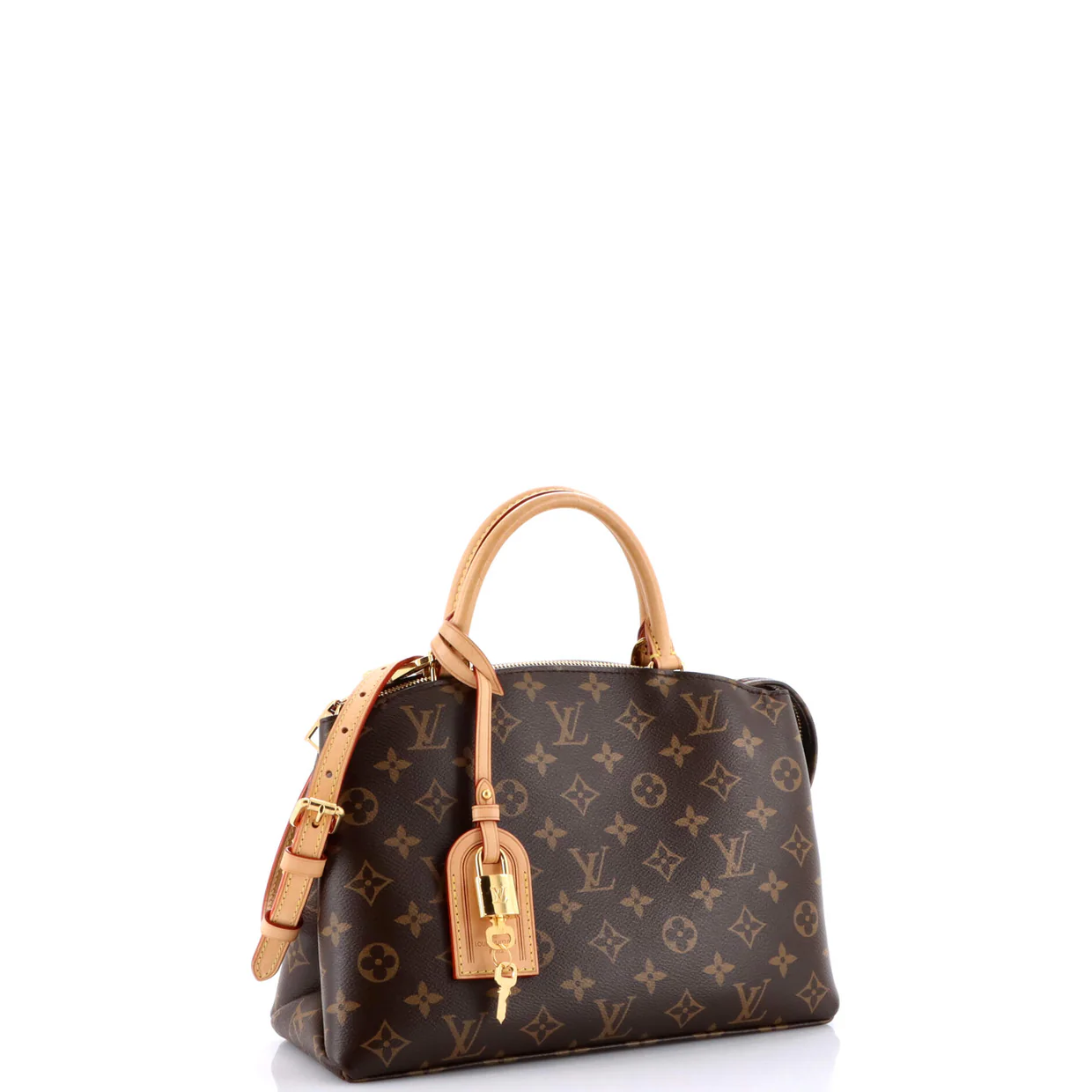 Petit Palais Handbag Monogram Canvas - Deep Luxury