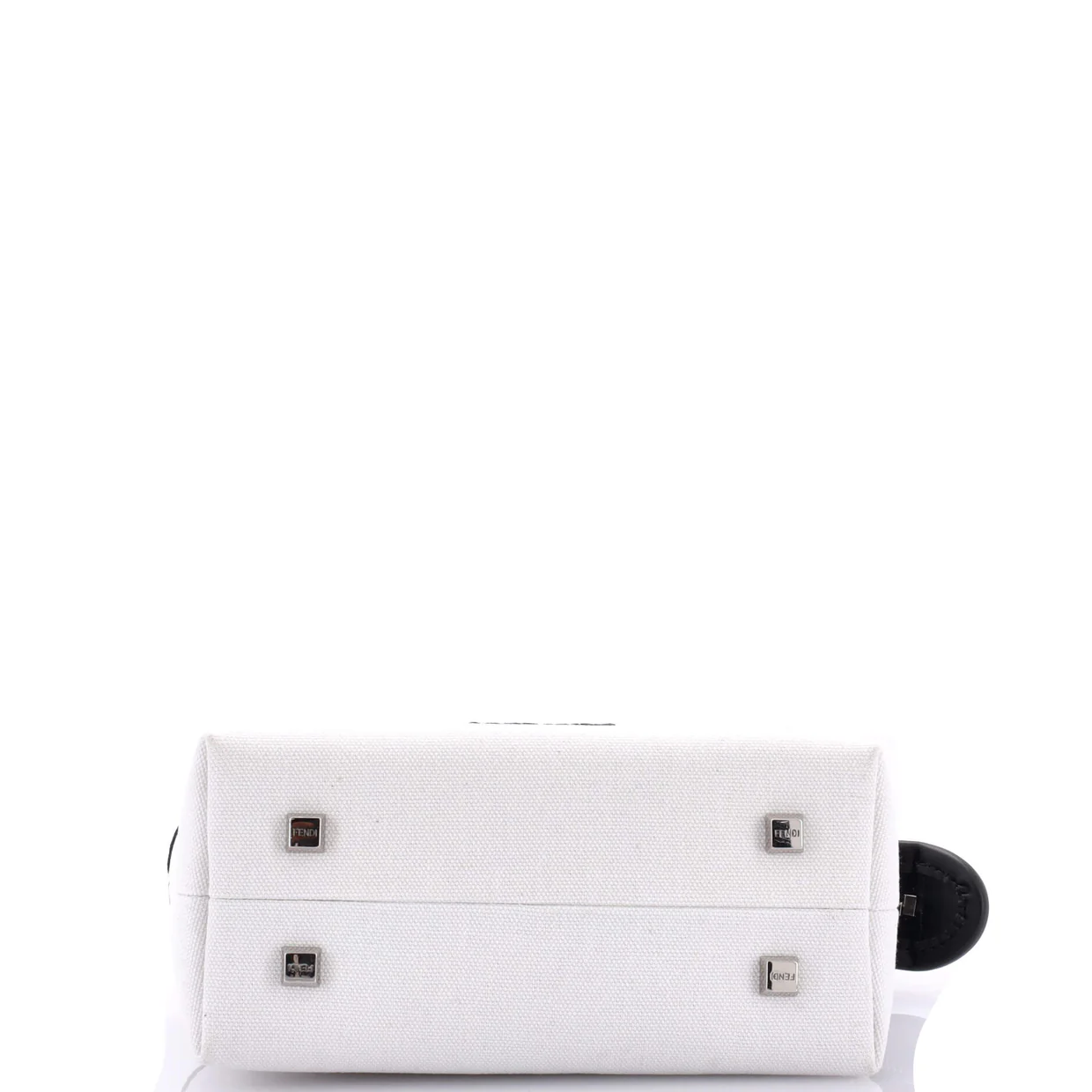 Logo By The Way Top Handle Bag Embroidered Canvas Mini - Deep Luxury