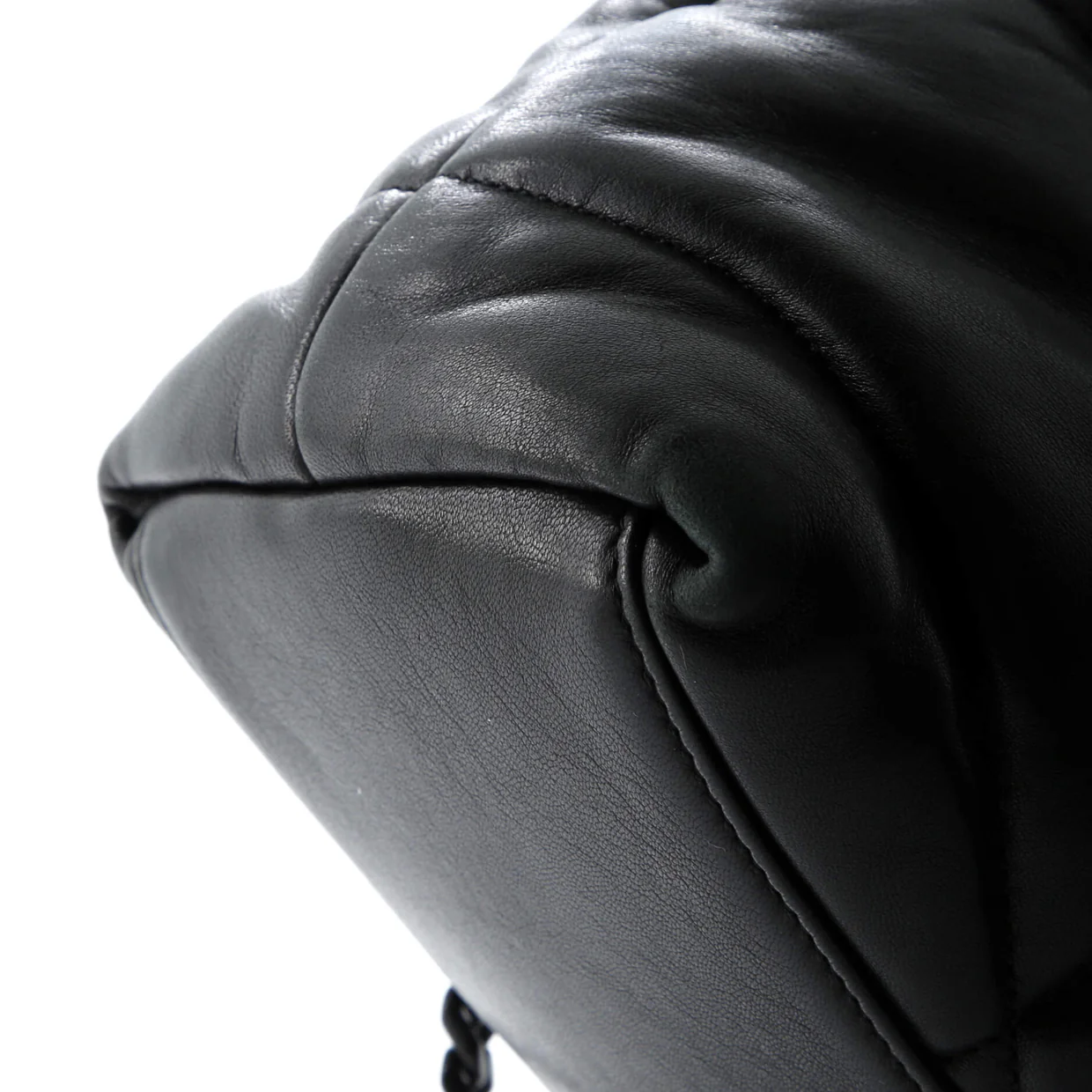 Loulou Puffer Shoulder Bag Quilted Leather Medium - Deep Luxury