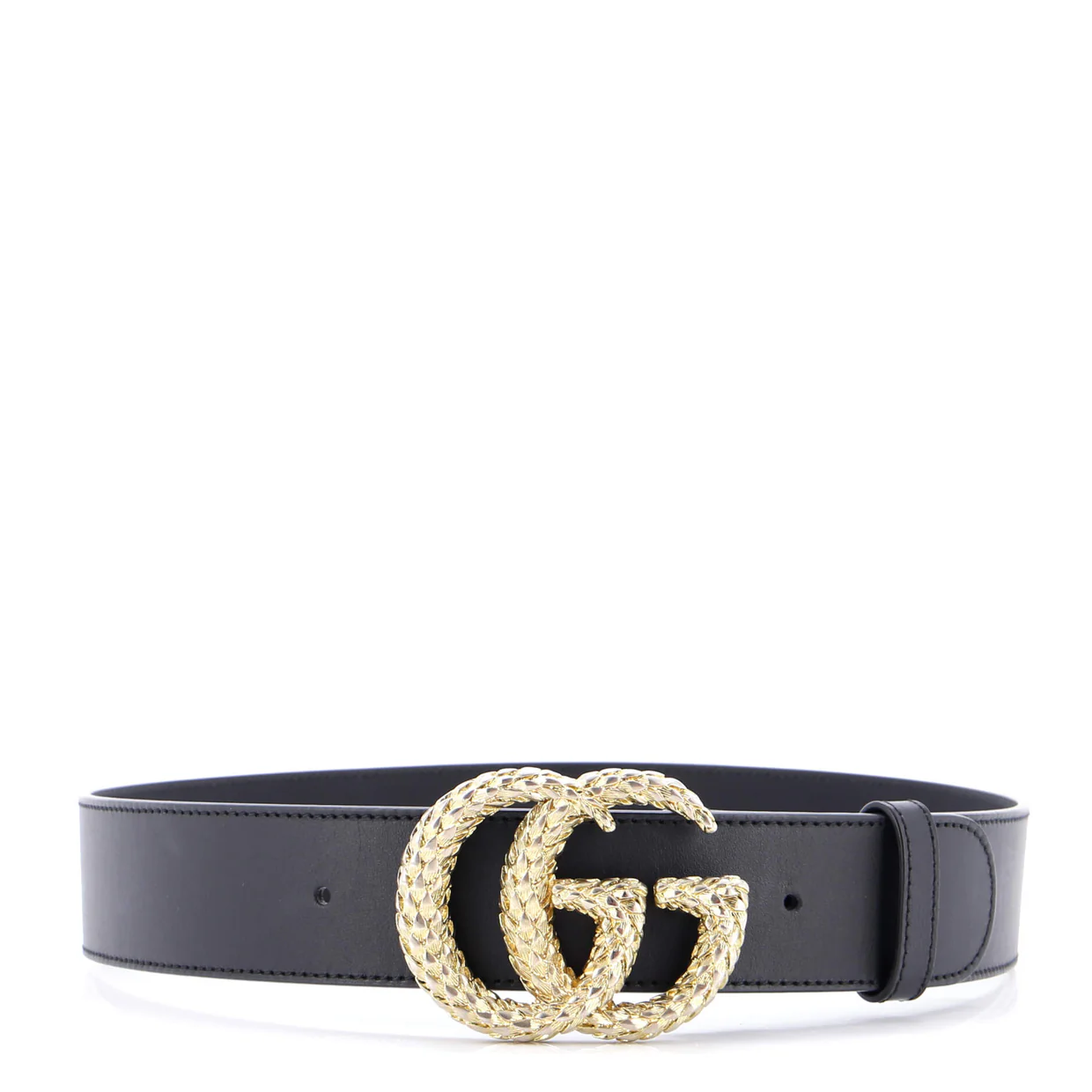Scales GG Marmont Belt Leather Wide - Deep Luxury