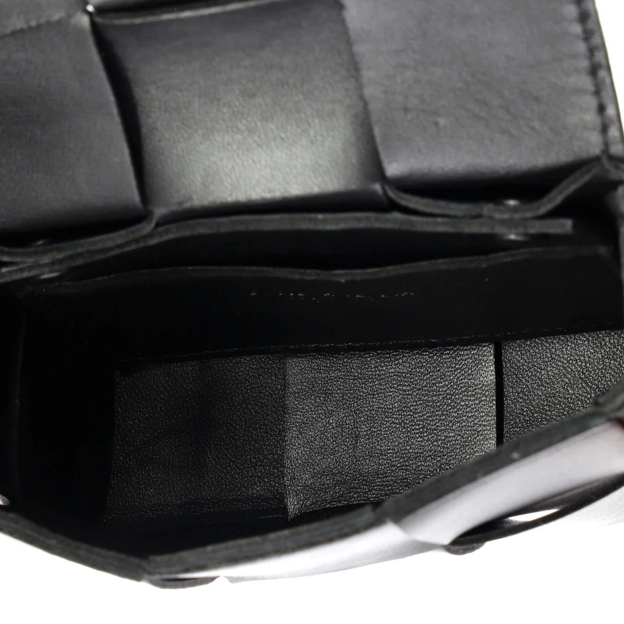 Cassette Crossbody Bag Maxi Intrecciato Leather Candy - Deep Luxury