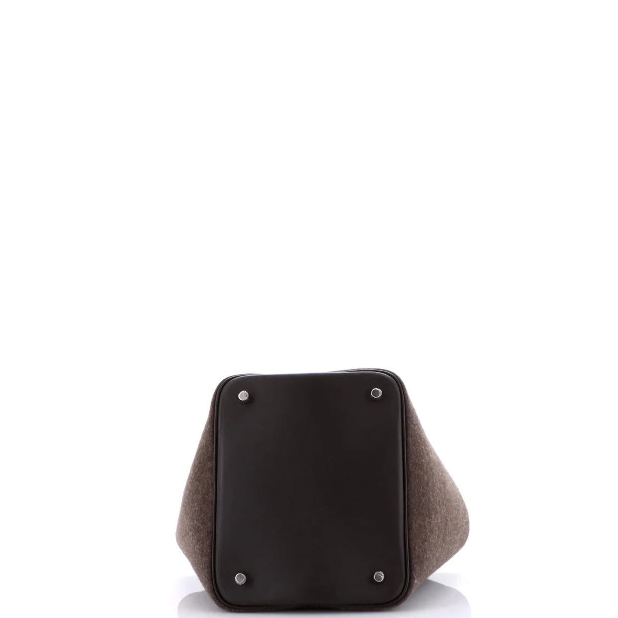 Picotin Lock Bag Felt with Leather MM - Deep Luxury