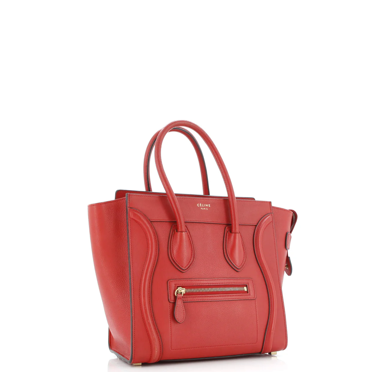 Luggage Bag Grainy Leather Micro - Deep Luxury