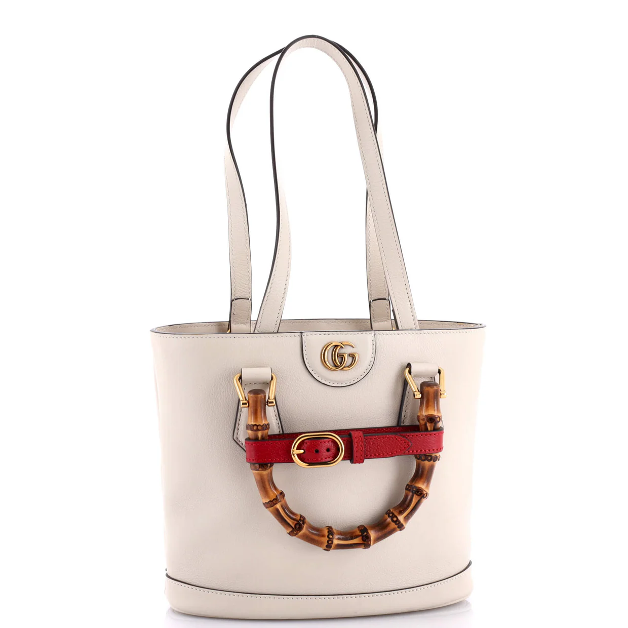 Diana Convertible Bucket Bag Leather Small - Deep Luxury