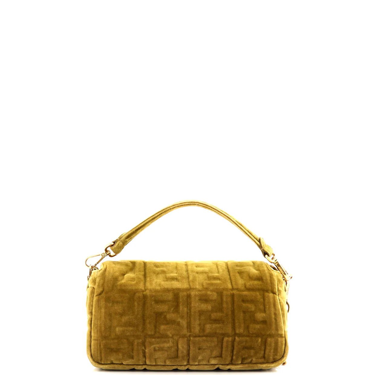 Baguette NM Bag Zucca Embossed Velvet Medium - Deep Luxury