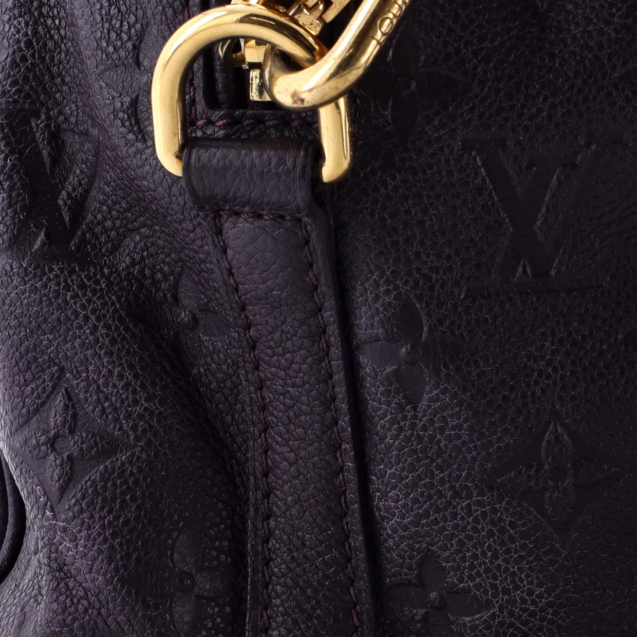 Speedy Bandouliere Bag Monogram Empreinte Leather 25 - Deep Luxury