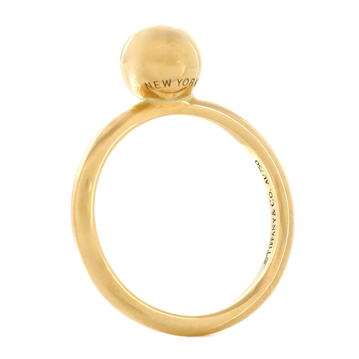HardWear Ball Ring 18K Yellow Gold 2.5mm - Deep Luxury