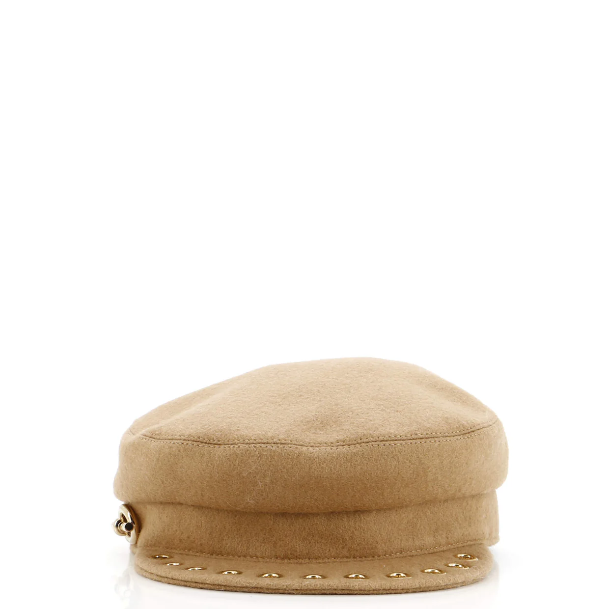 Vauban Cap Grommet Embellished Wool - Deep Luxury