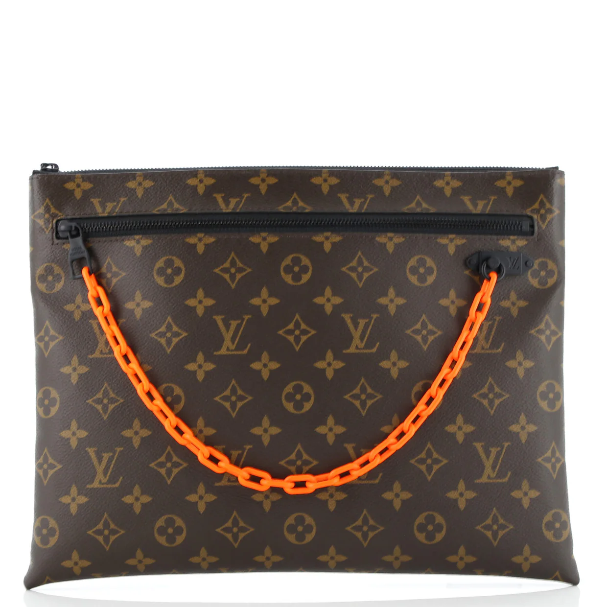 Solar Ray A4 Pouch Monogram Canvas - Deep Luxury