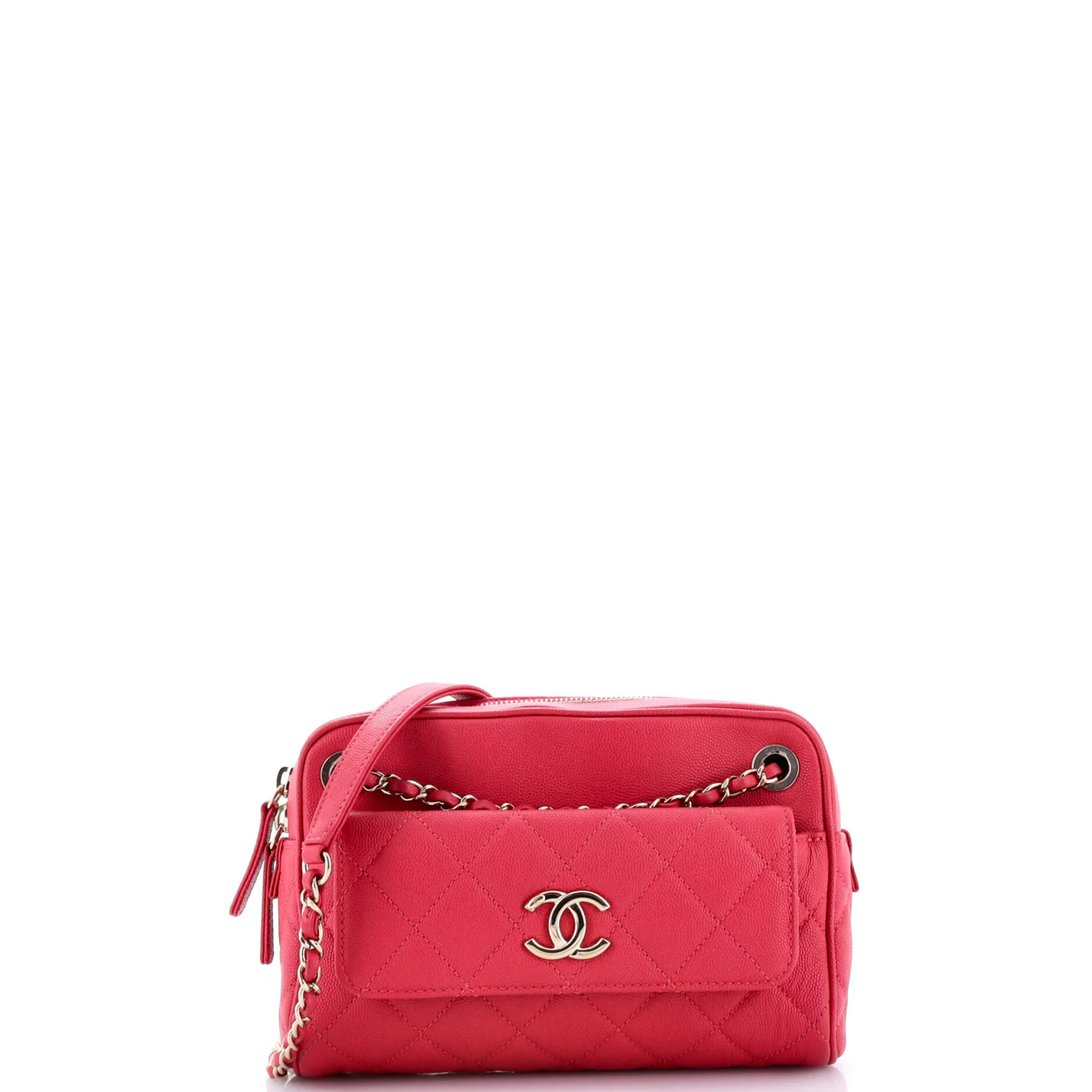 In u0026 Out Camera Case Quilted Caviar Small - Deep Luxury