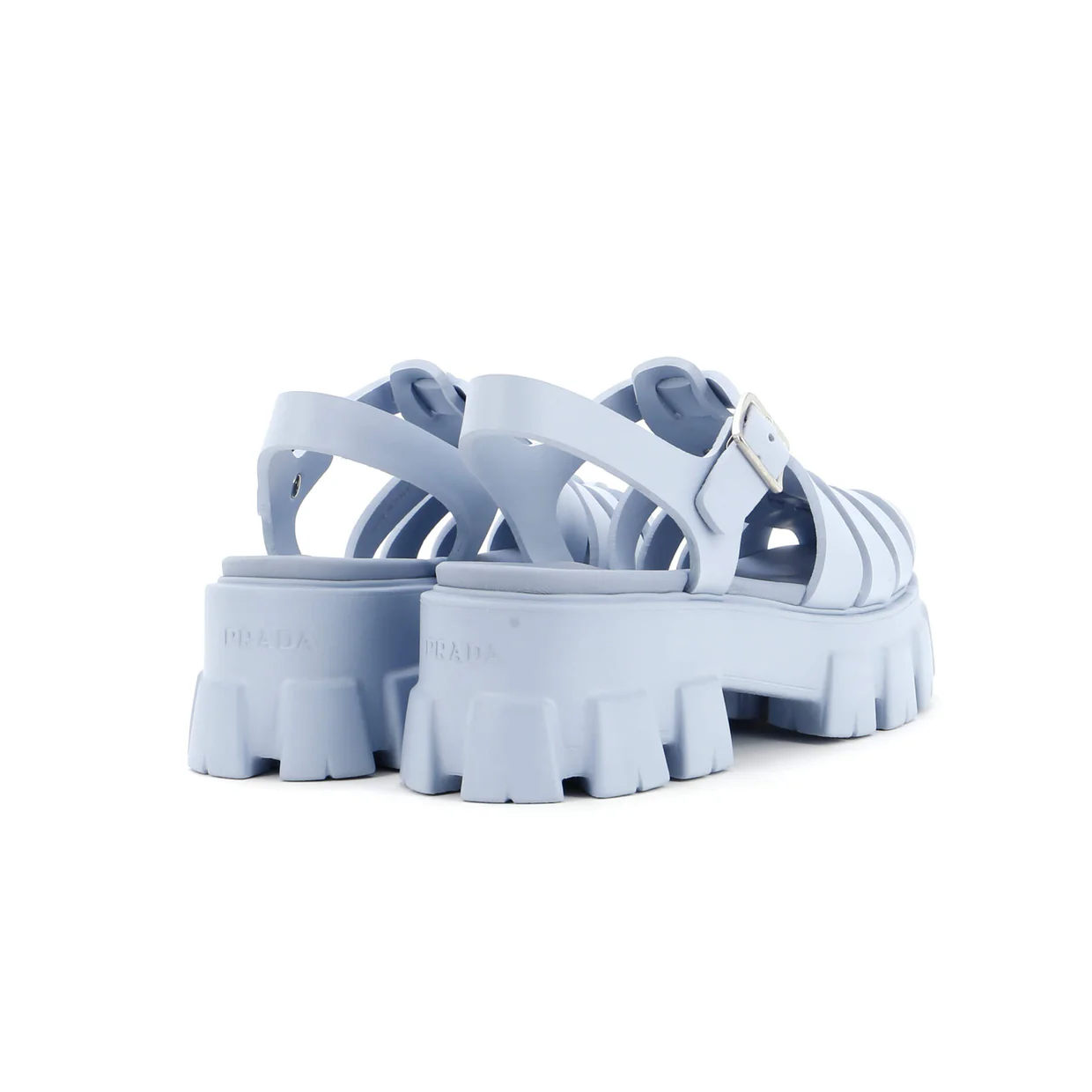 Women's Monolith Cage Platform Sandals Rubber - Deep Luxury