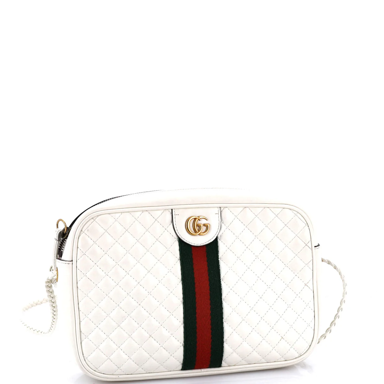 Trapuntata Camera Bag Quilted Leather Small - Deep Luxury