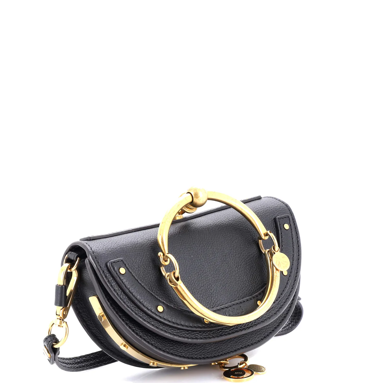 Nile Crossbody Bag Leather Mini - Deep Luxury