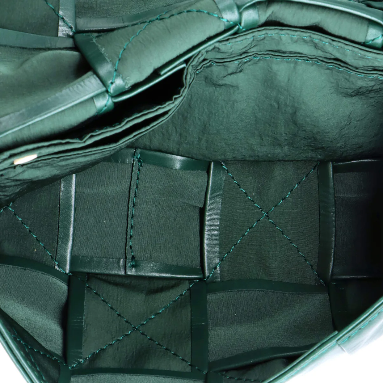 Cassette Belt Bag Maxi Intrecciato Leather - Deep Luxury