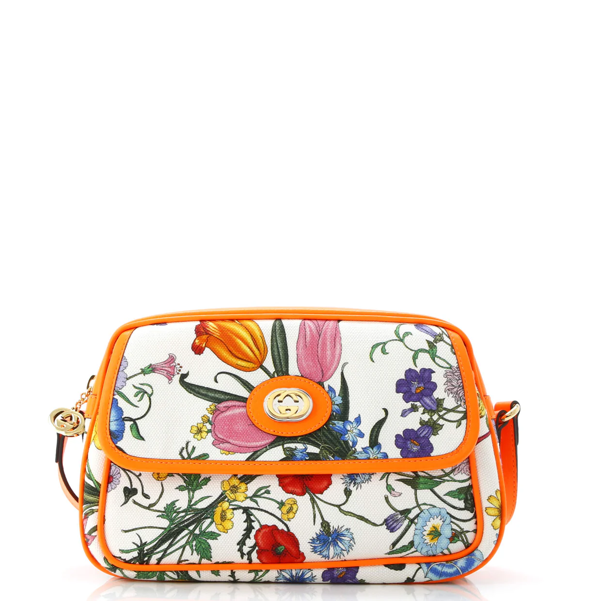 Shoulder Bag Flora Canvas Small - Deep Luxury