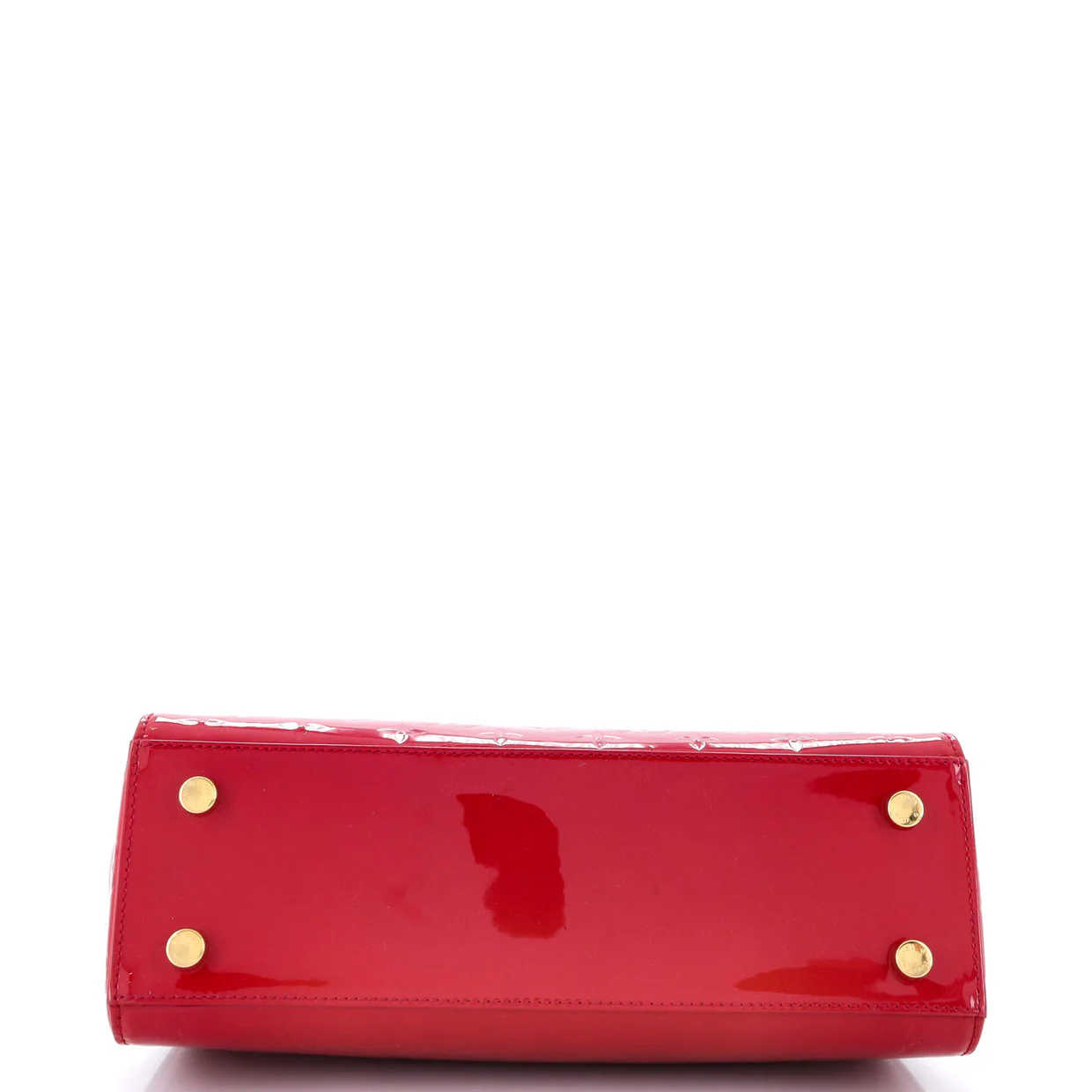 Brea Handbag Monogram Vernis MM - Deep Luxury