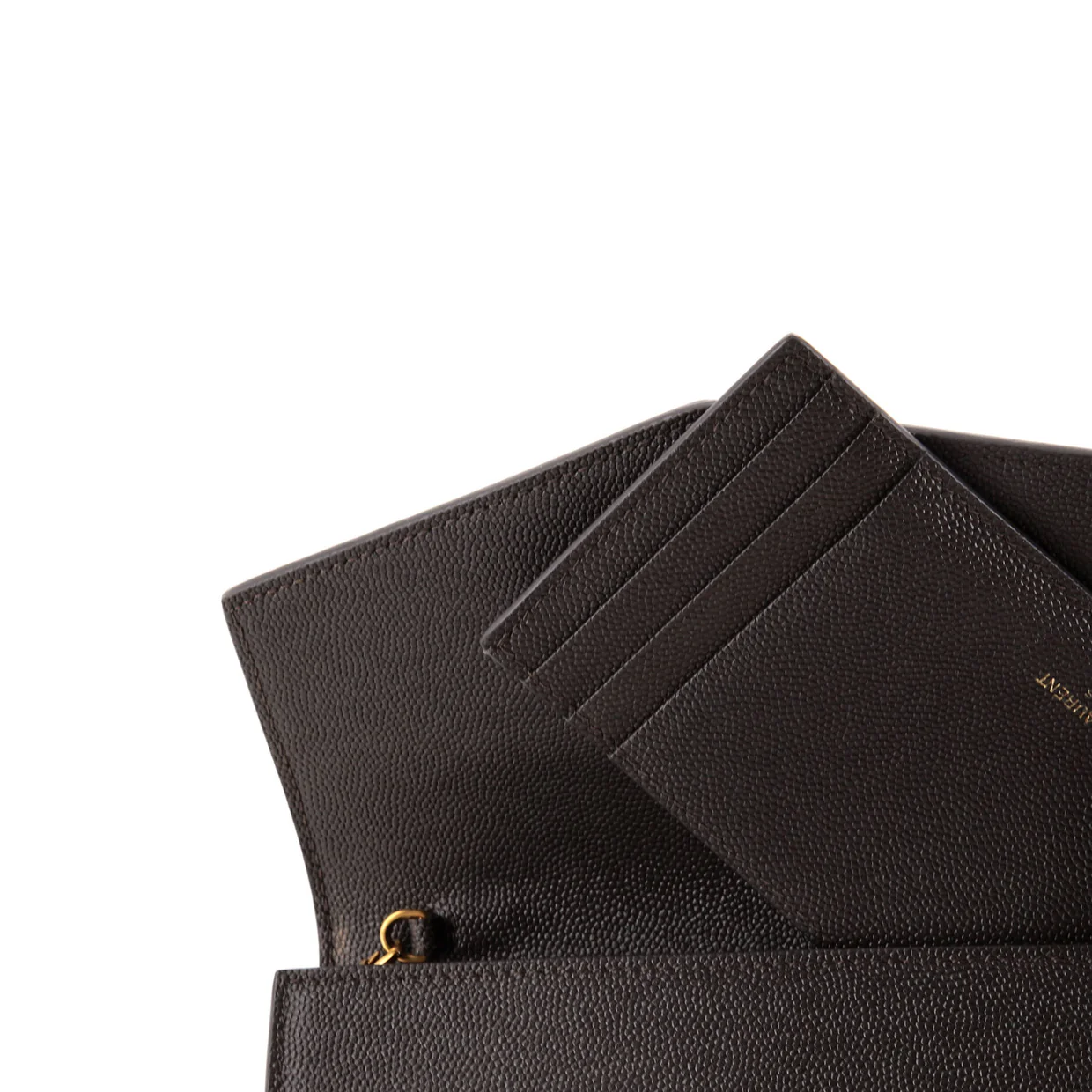 Uptown Chain Wallet Leather - Deep Luxury