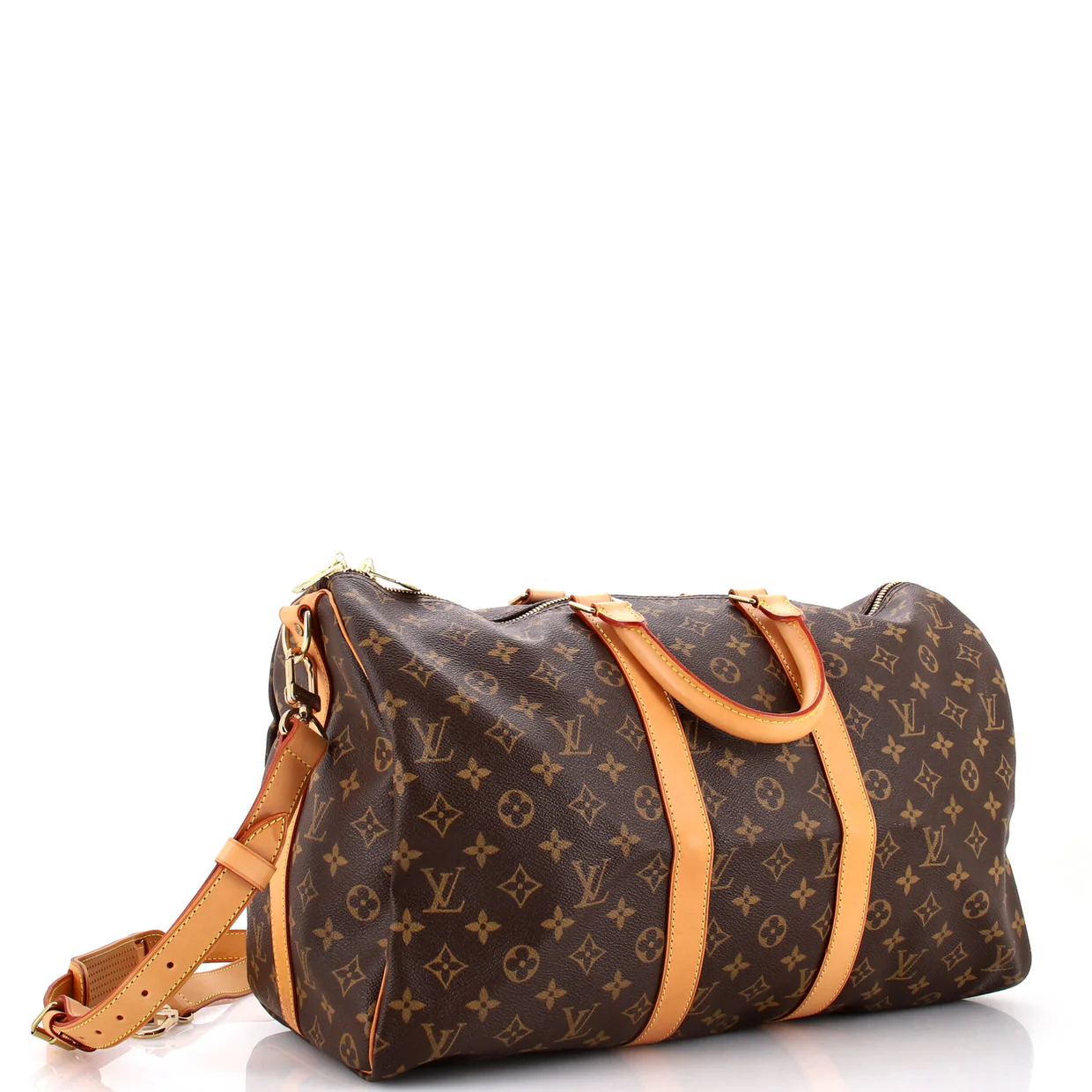 Keepall Bandouliere Bag Monogram Canvas 45 - Deep Luxury