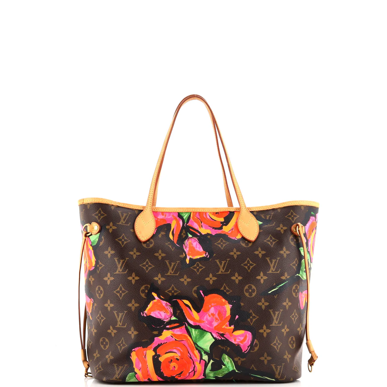 Neverfull Tote Limited Edition Monogram Roses MM - Deep Luxury