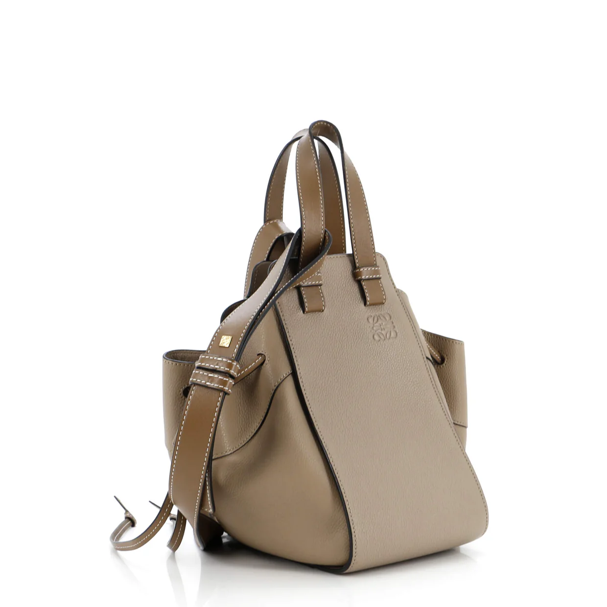 Hammock Bag Leather Small - Deep Luxury