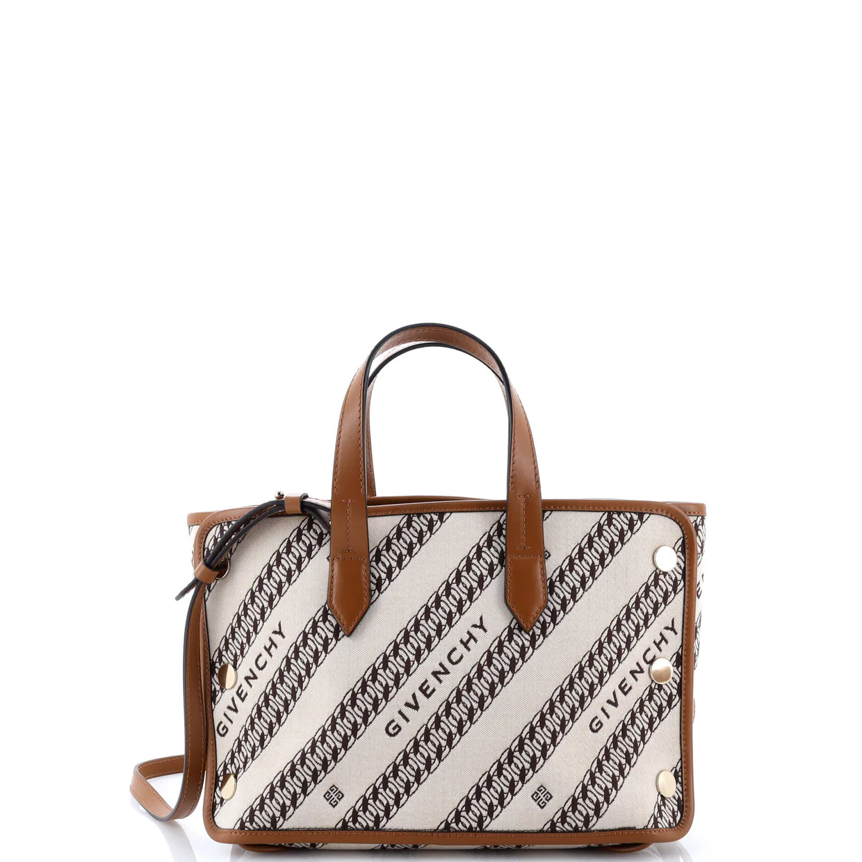 Bond Shopper Tote Logo Jacquard Canvas Mini - Deep Luxury