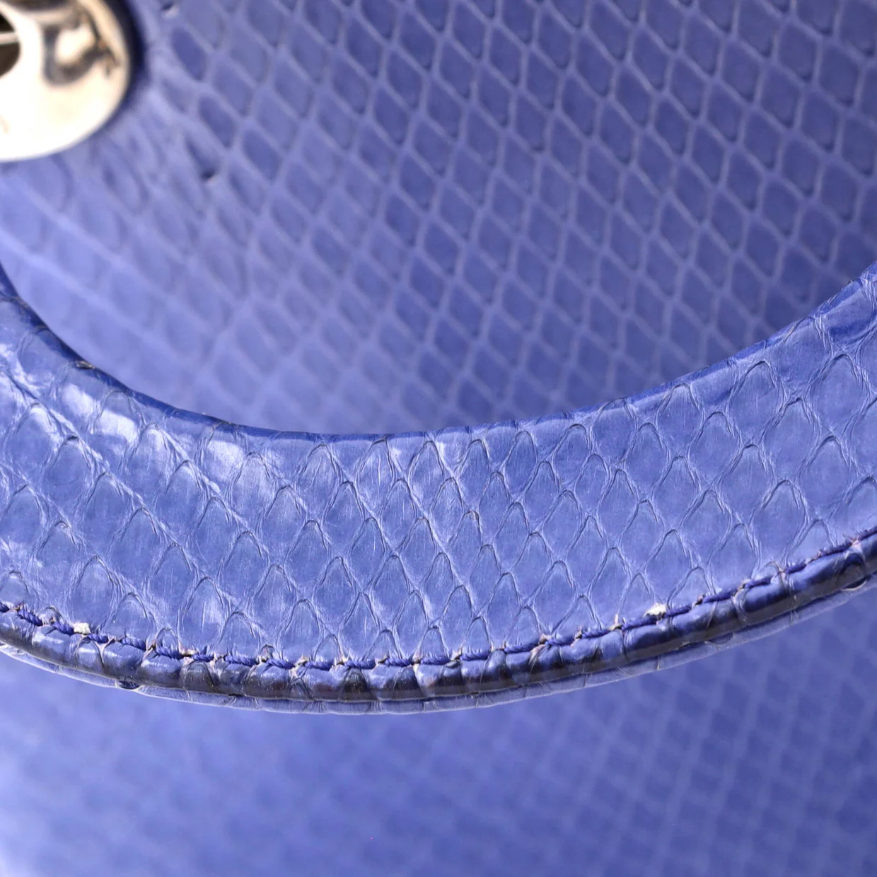 Lady Dior Chain Bag Python Mini - Deep Luxury