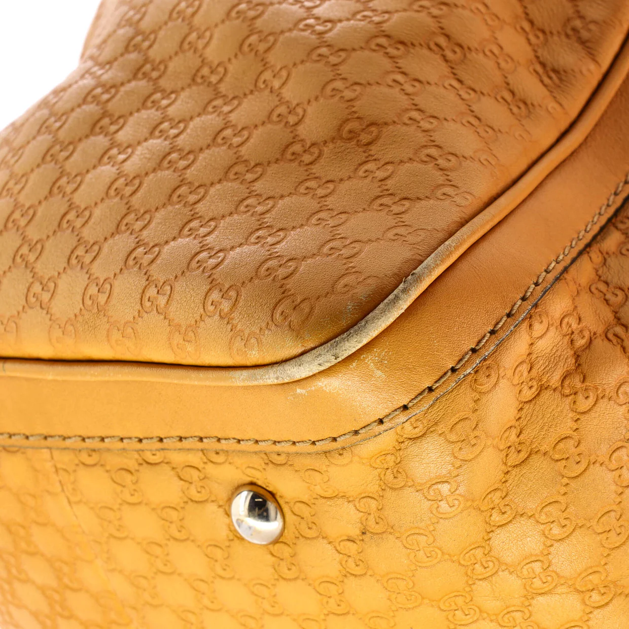 Joy Boston Bag Microguccissima Leather Medium - Deep Luxury