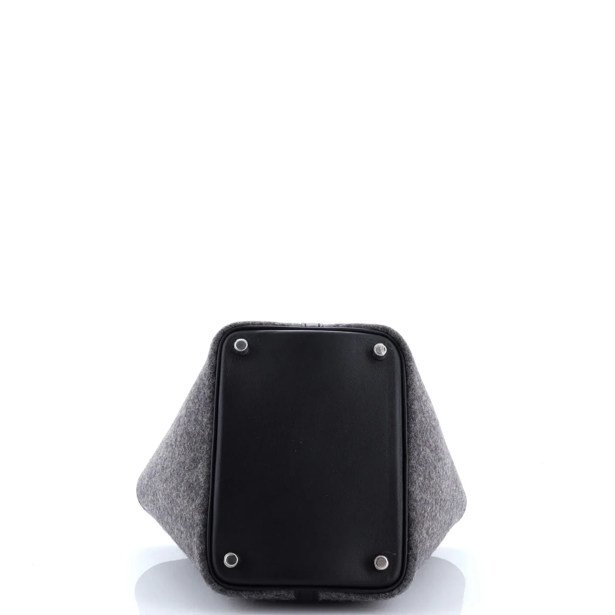 Picotin Lock Bag Felt with Leather PM - Deep Luxury