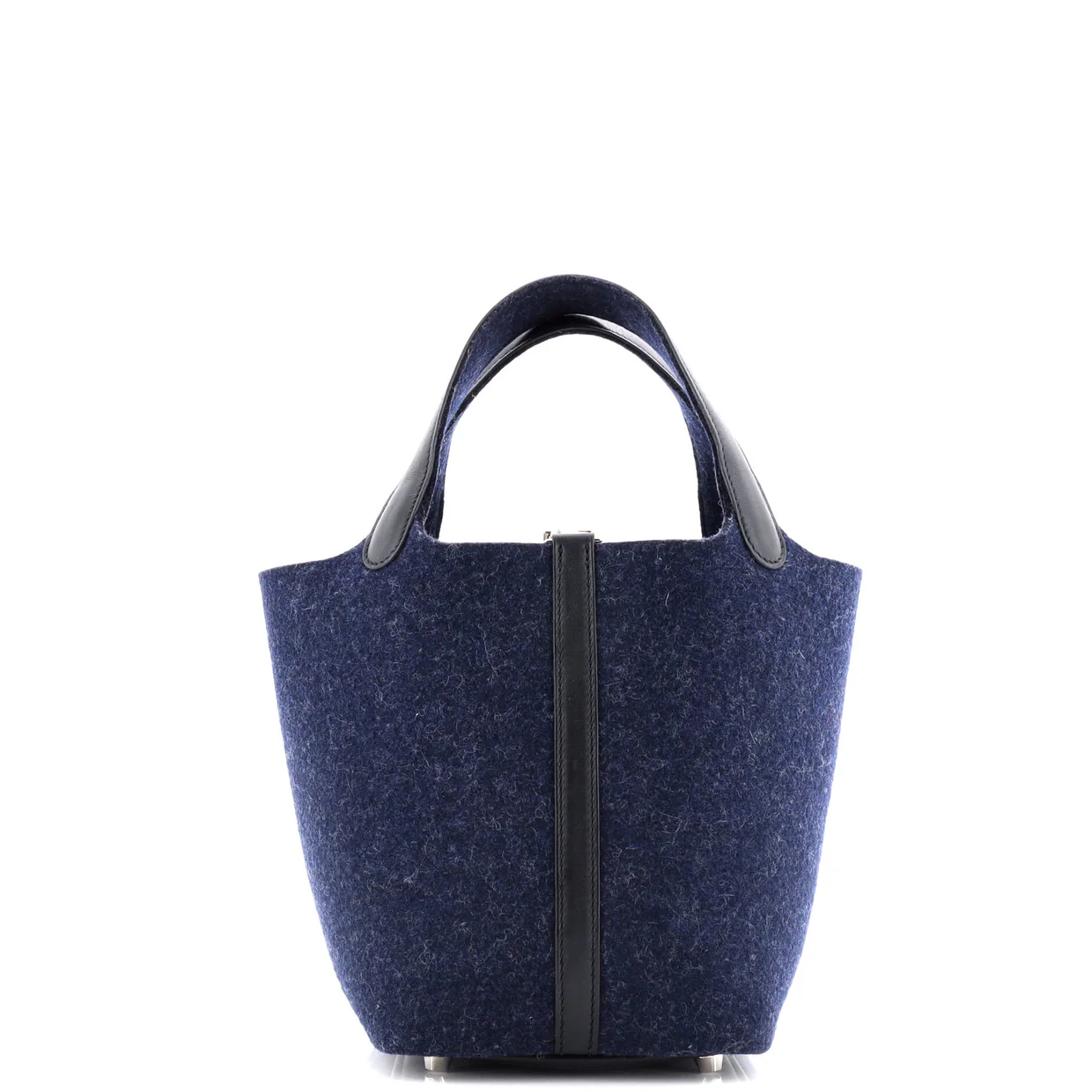 Picotin Lock Bag Felt with Leather PM - Deep Luxury
