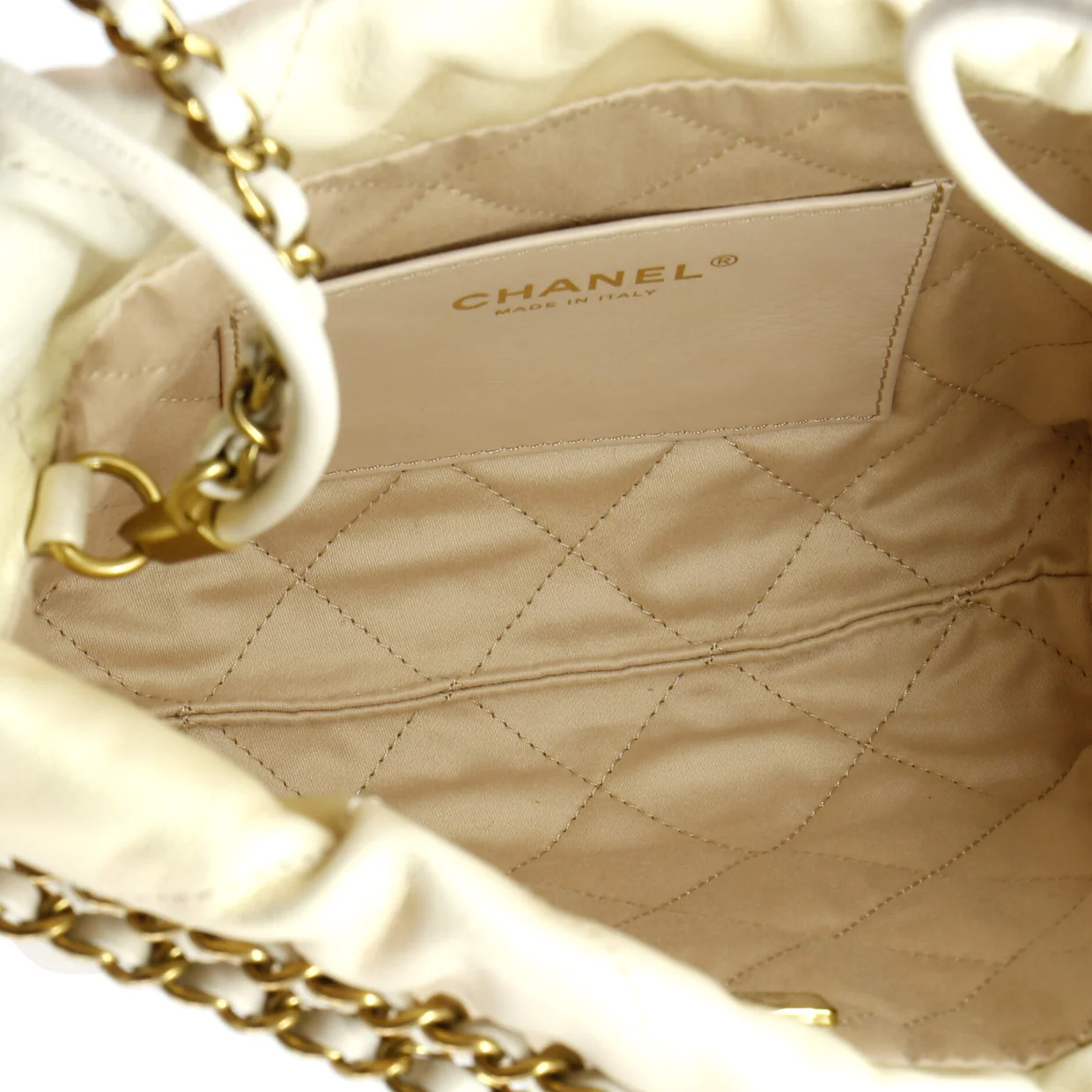 22 Chain Hobo Quilted Shaded Calfskin Mini - Deep Luxury