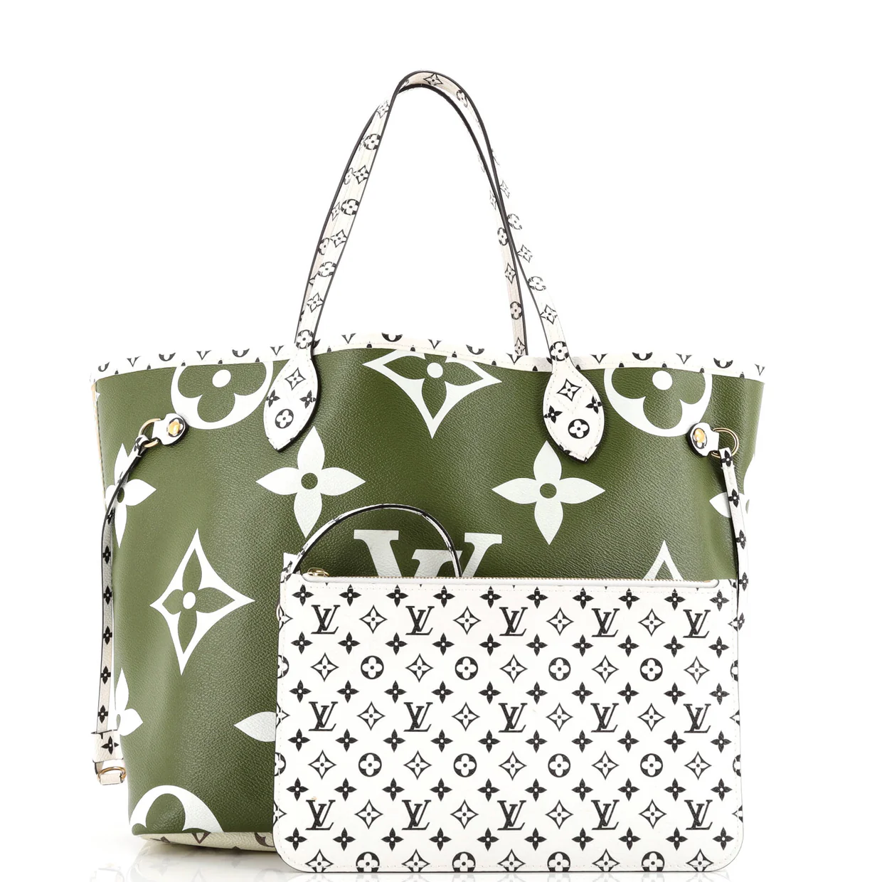 Neverfull NM Tote Limited Edition Colored Monogram Giant MM - Deep Luxury