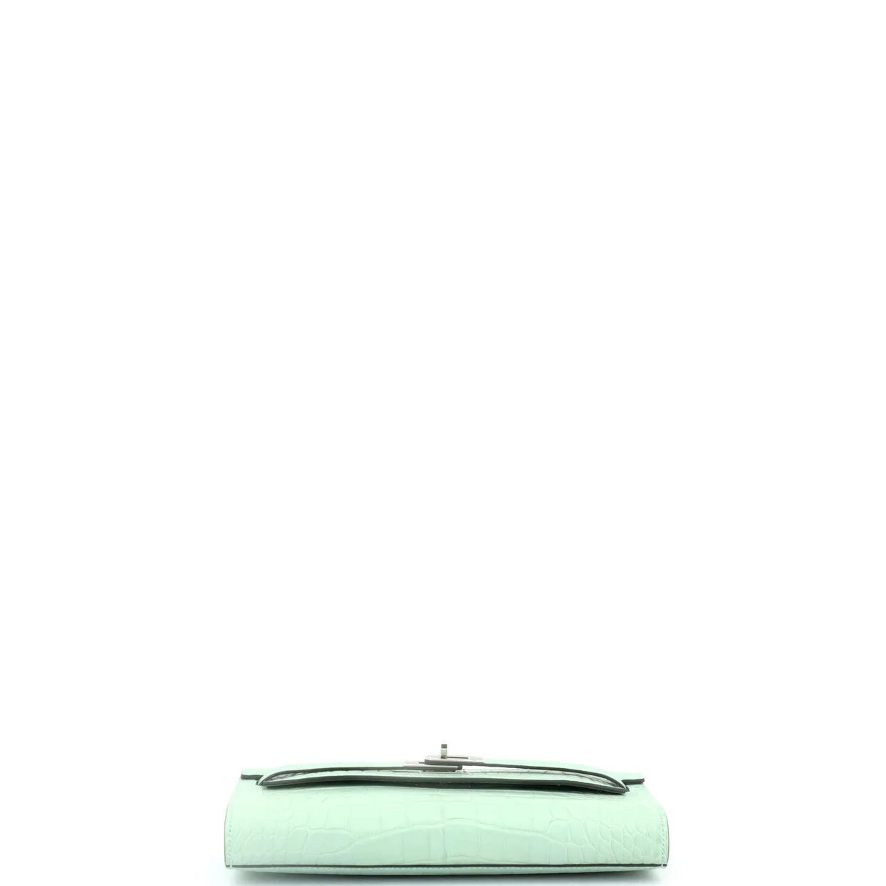 Kelly To Go Wallet Alligator - Deep Luxury