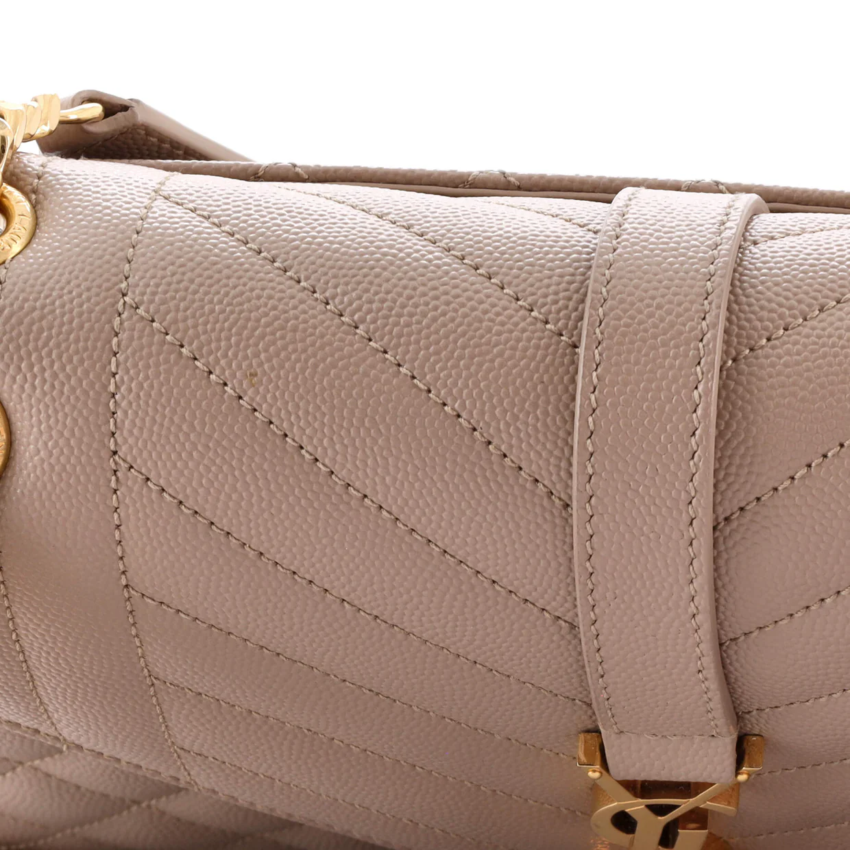 Classic Monogram Envelope Satchel Mixed Matelasse Leather Medium - Deep Luxury