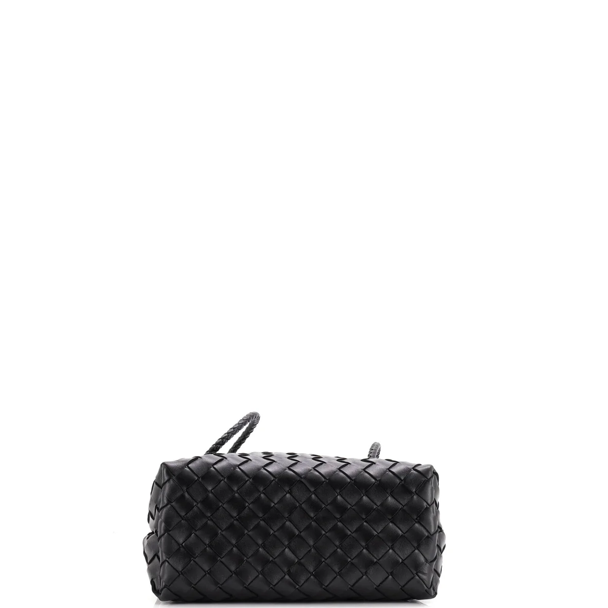 Andiamo Top Handle Bag Intrecciato Nappa Small - Deep Luxury