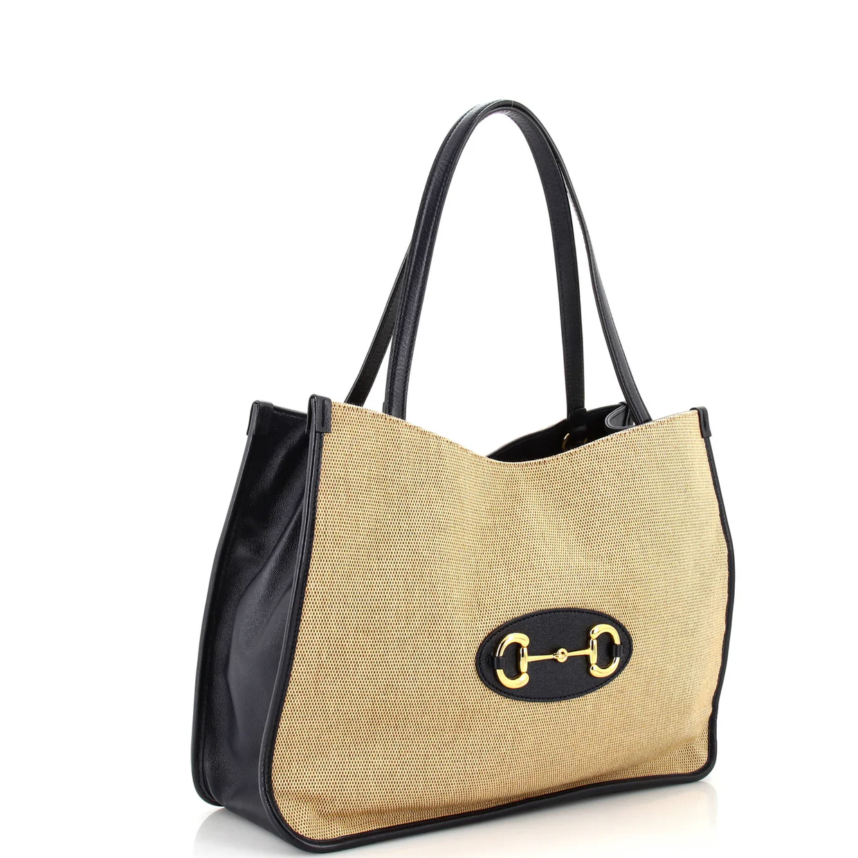 Horsebit 1955 Tote Canvas and Leather Medium - Deep Luxury