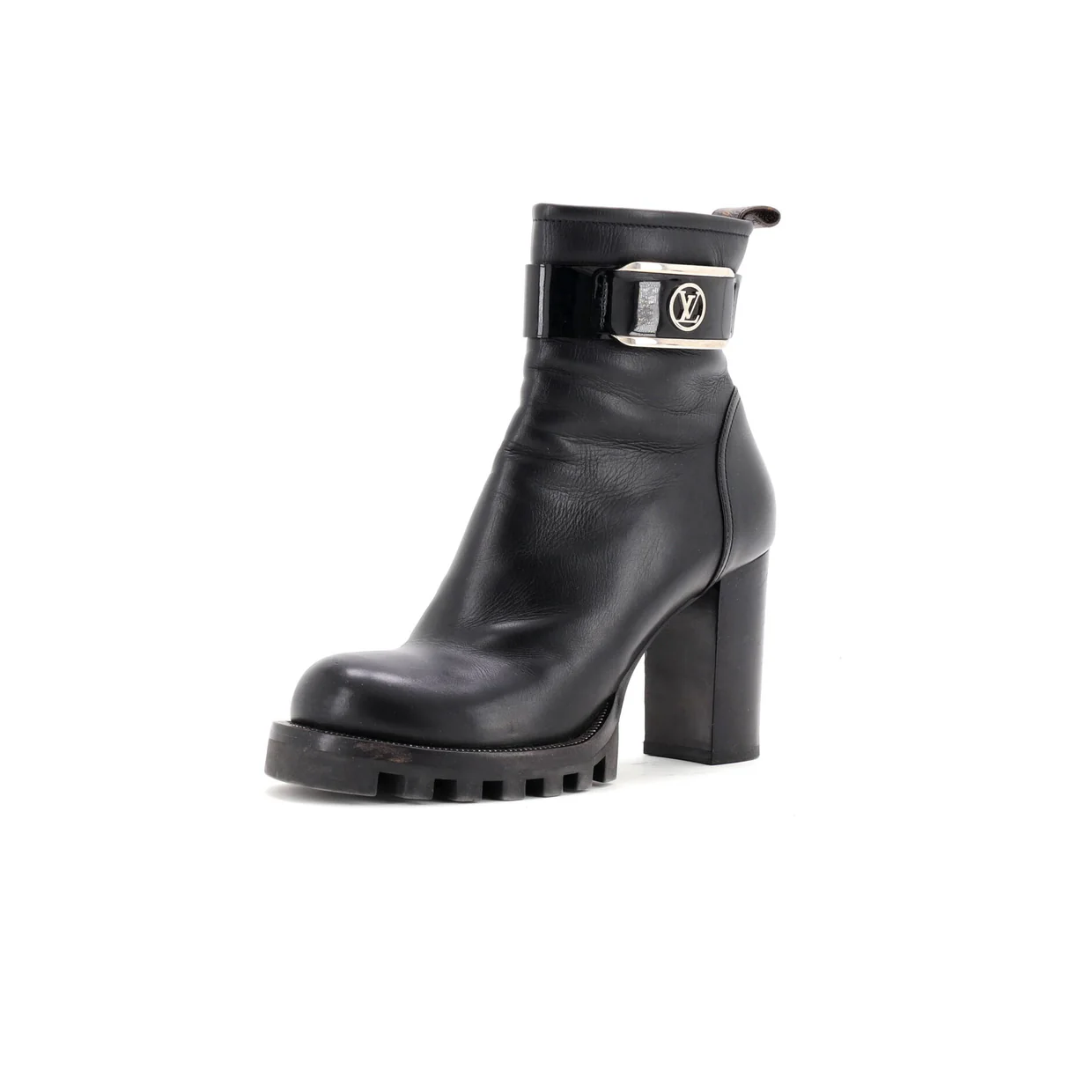 Women's Star Trail Buckle Ankle Boots Leather - Deep Luxury