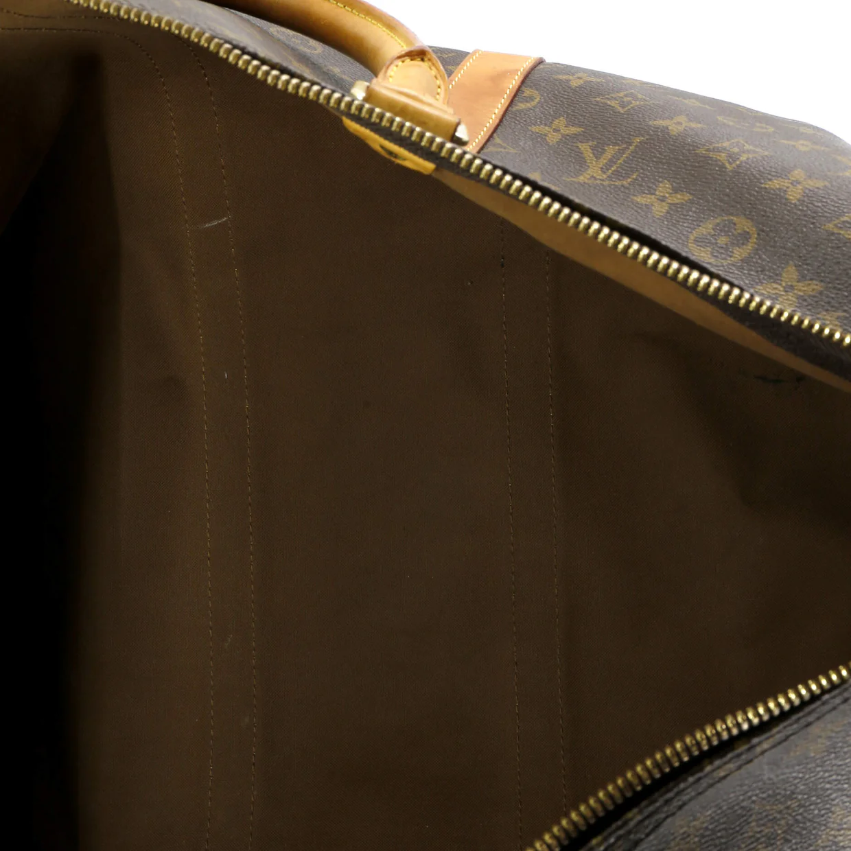 Keepall Bandouliere Bag Monogram Canvas 50 - Deep Luxury