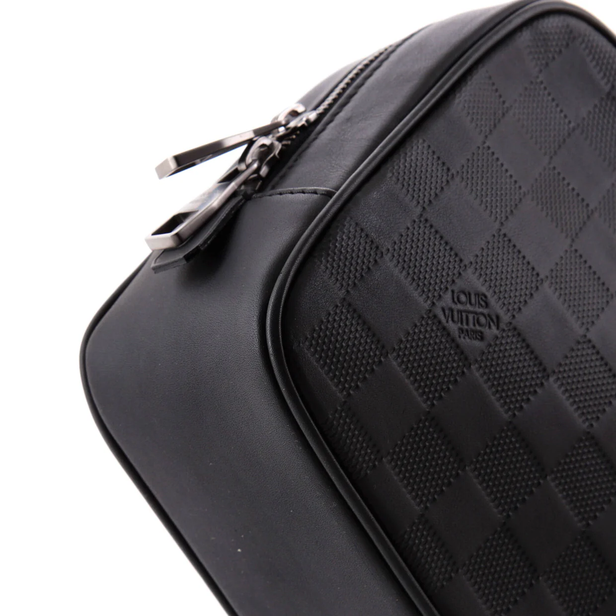 Toiletry Pouch Damier Infini Leather GM - Deep Luxury