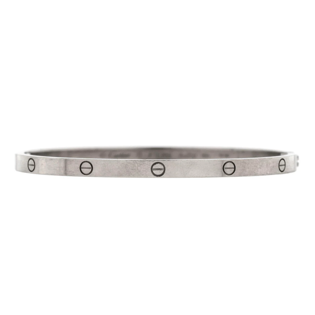 Love Bracelet 18K White Gold Small - Deep Luxury