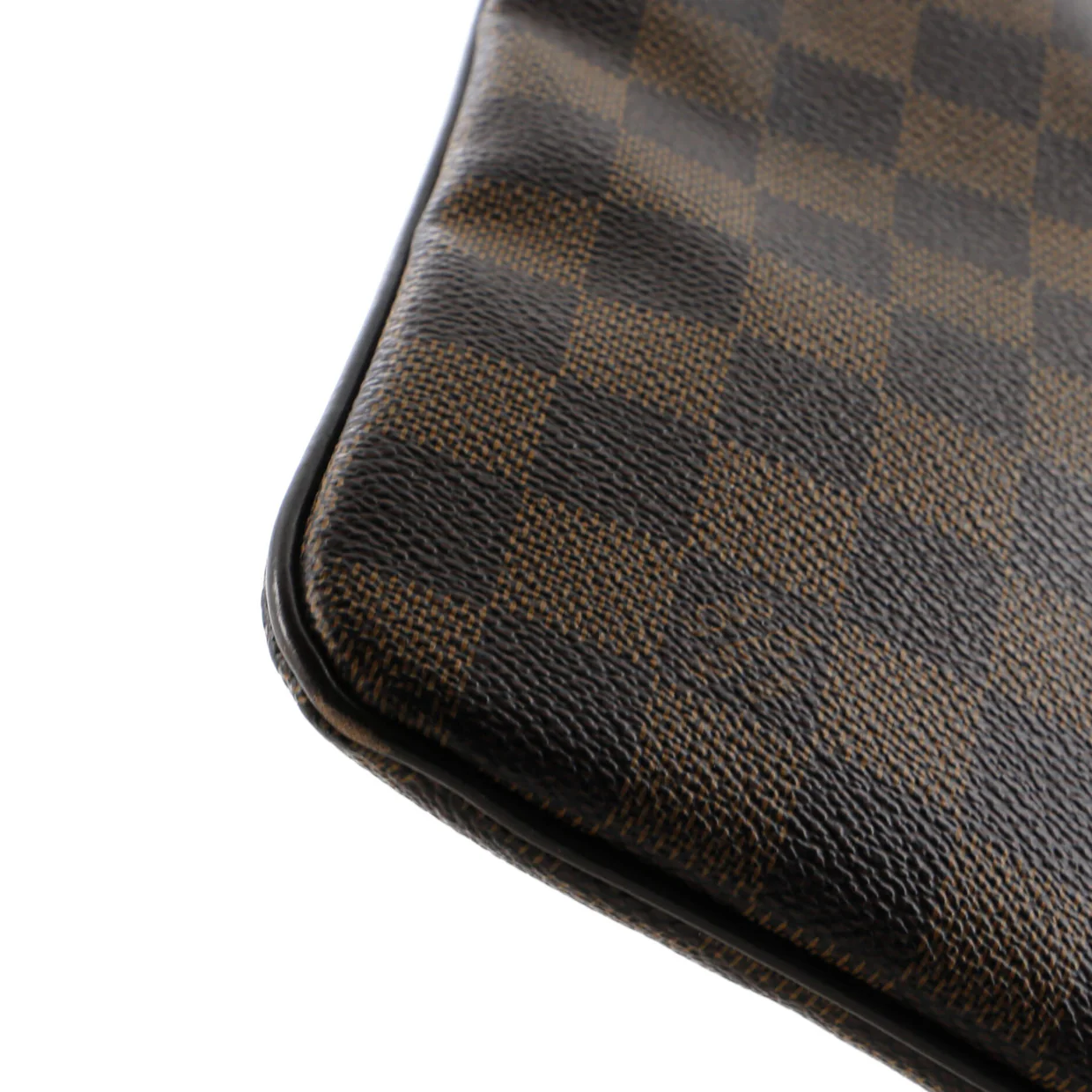 Brooklyn Pochette Plate Damier - Deep Luxury