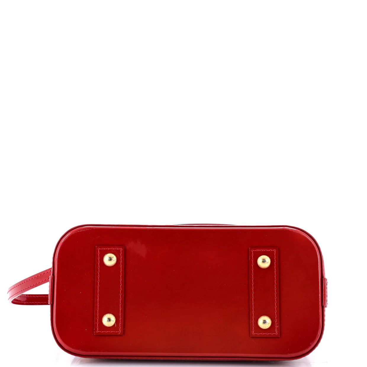 Alma Handbag Monogram Vernis BB - Deep Luxury