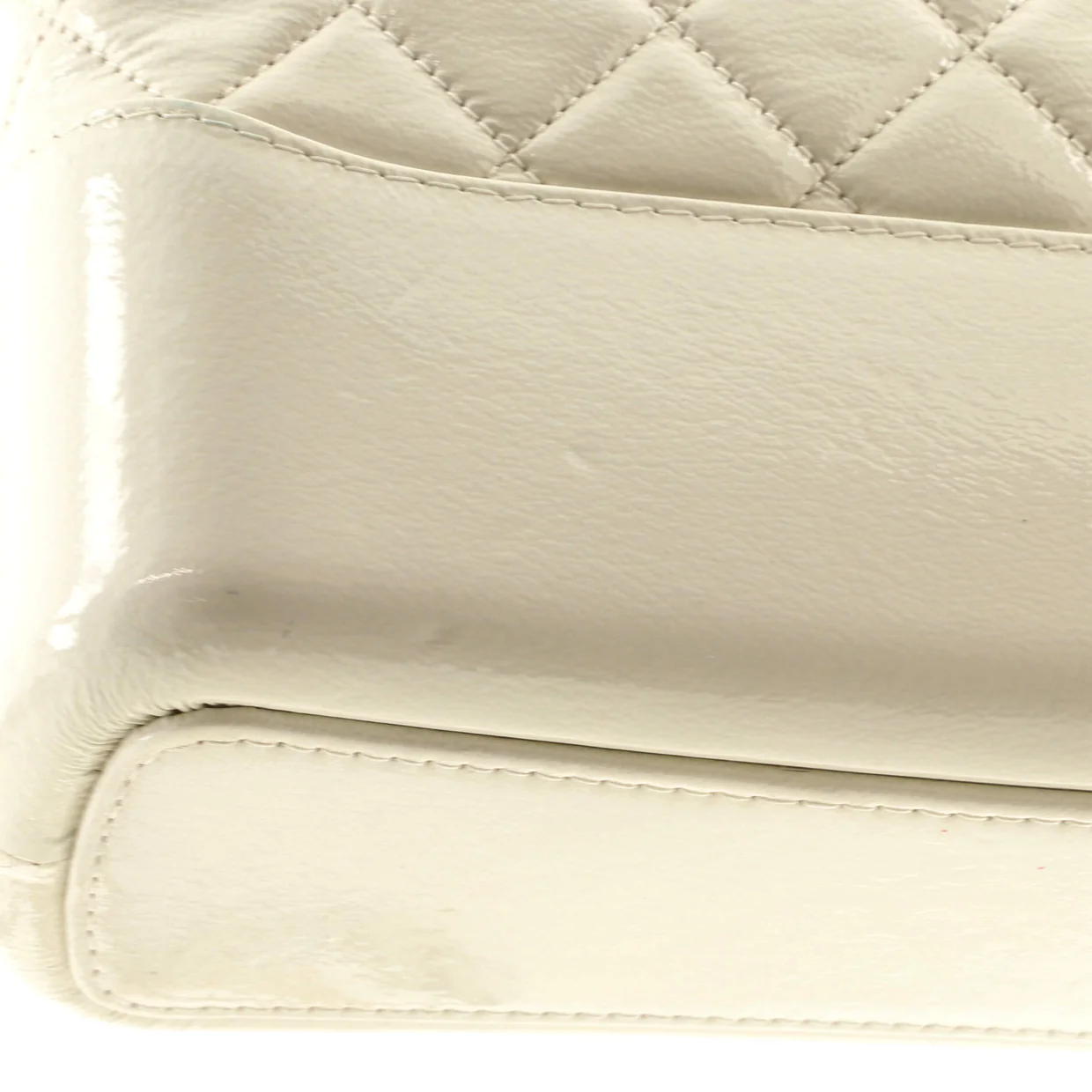 Gabrielle Hobo Quilted Goatskin and Patent Medium - Deep Luxury