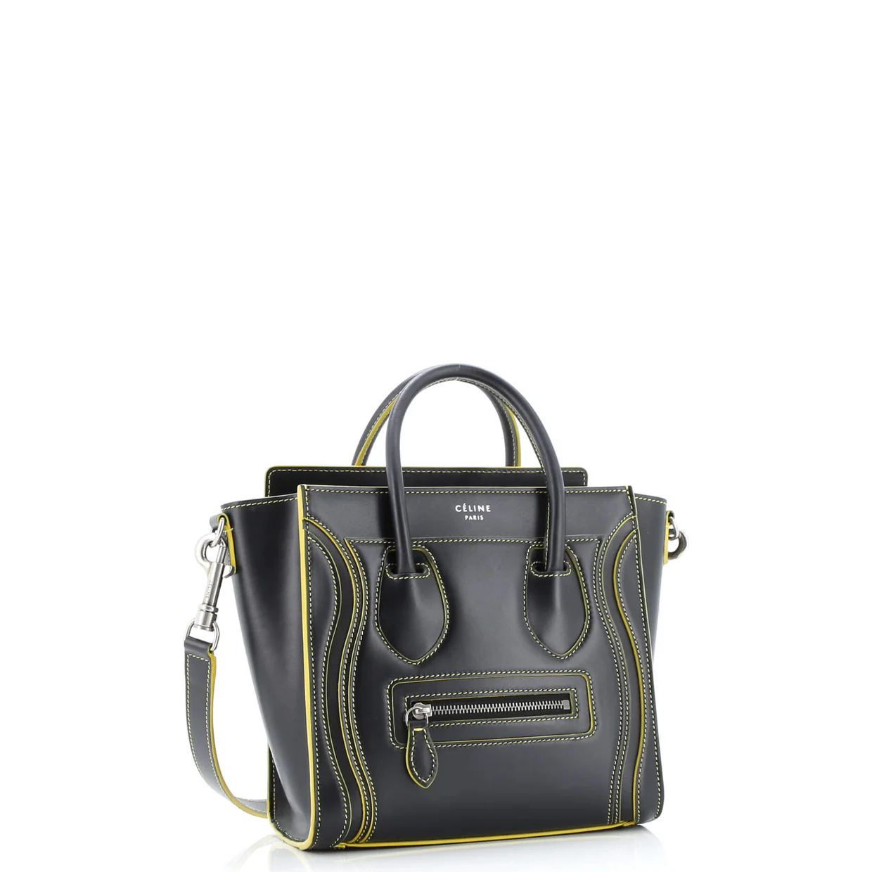 Luggage Bag Smooth Leather Nano - Deep Luxury