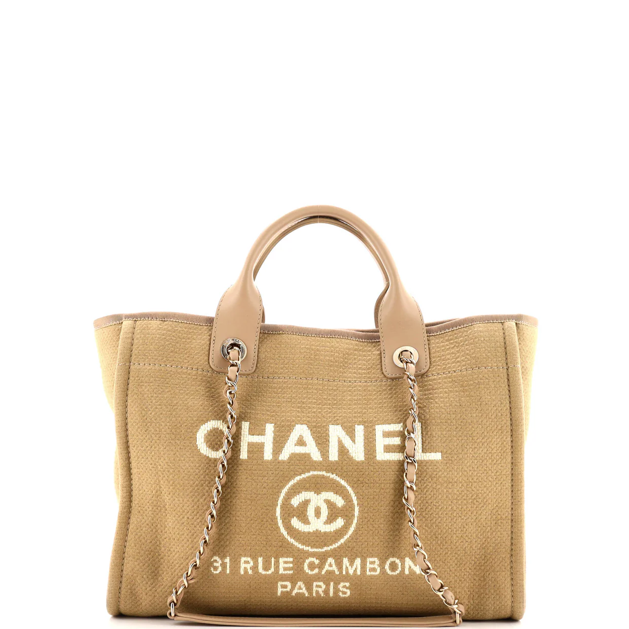 Deauville NM Tote Mixed Fibers Medium - Deep Luxury