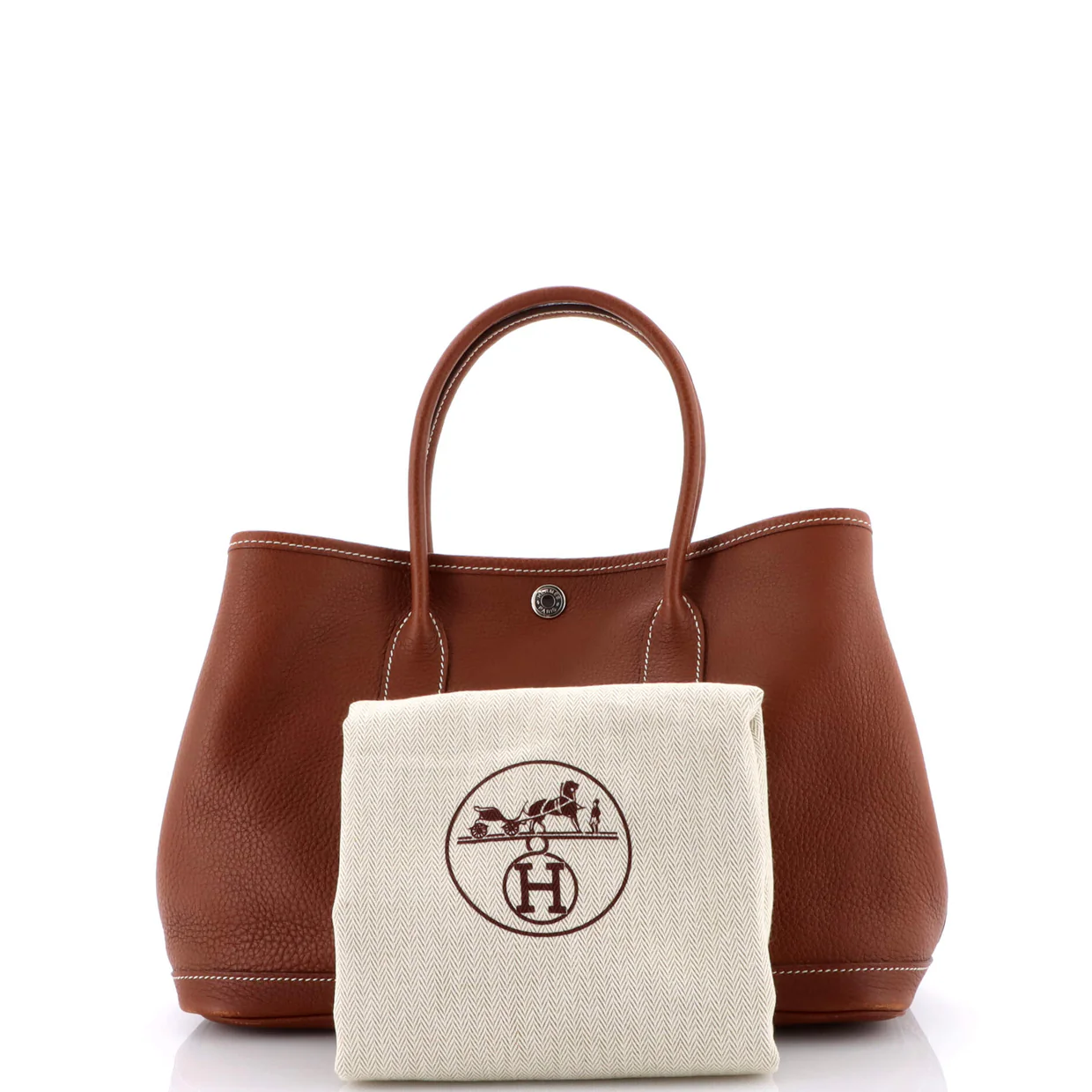 Garden Party Tote Leather 30 - Deep Luxury