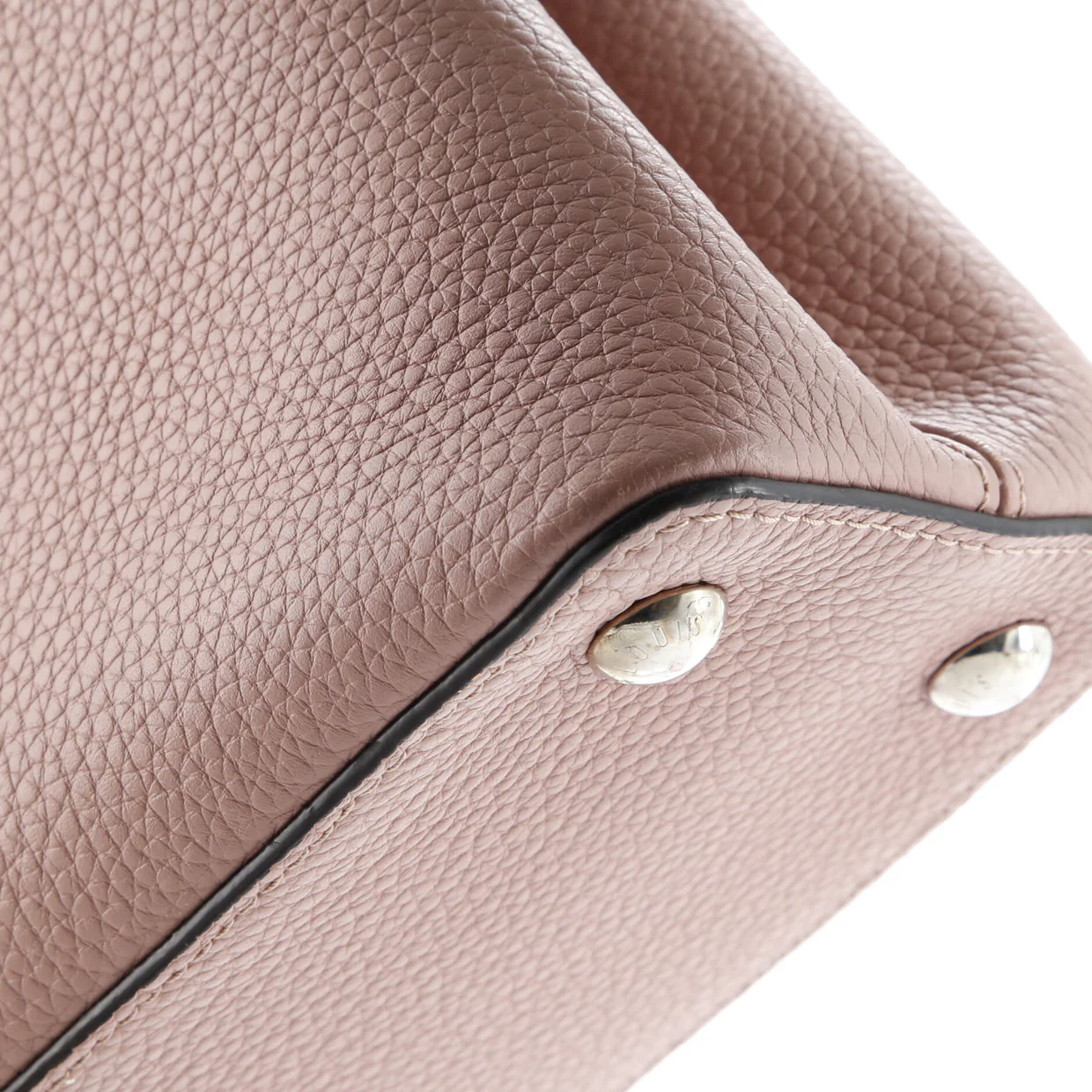 Capucines Bag Leather with Python PM - Deep Luxury