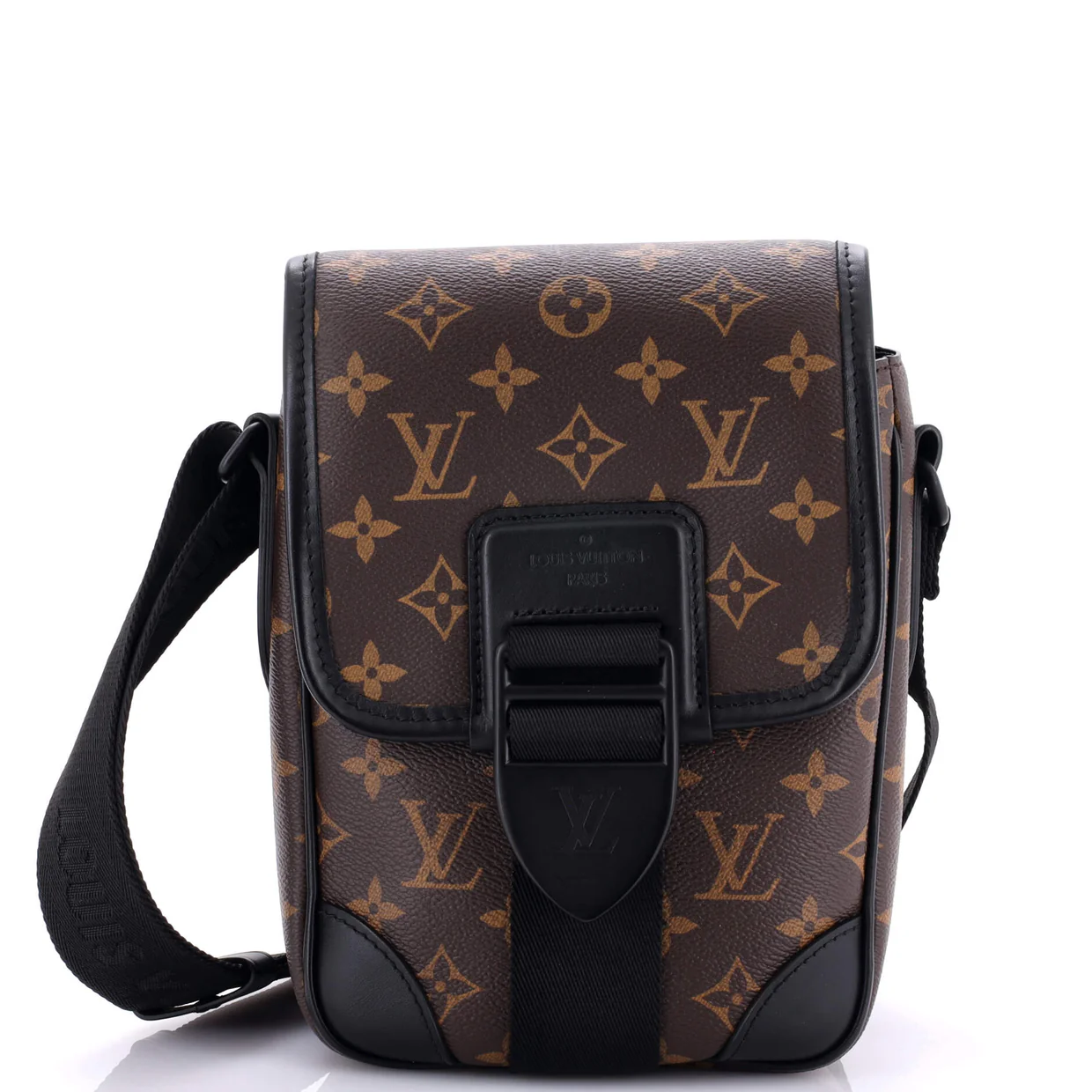 Archy Messenger Bag Macassar Monogram Canvas PM - Deep Luxury