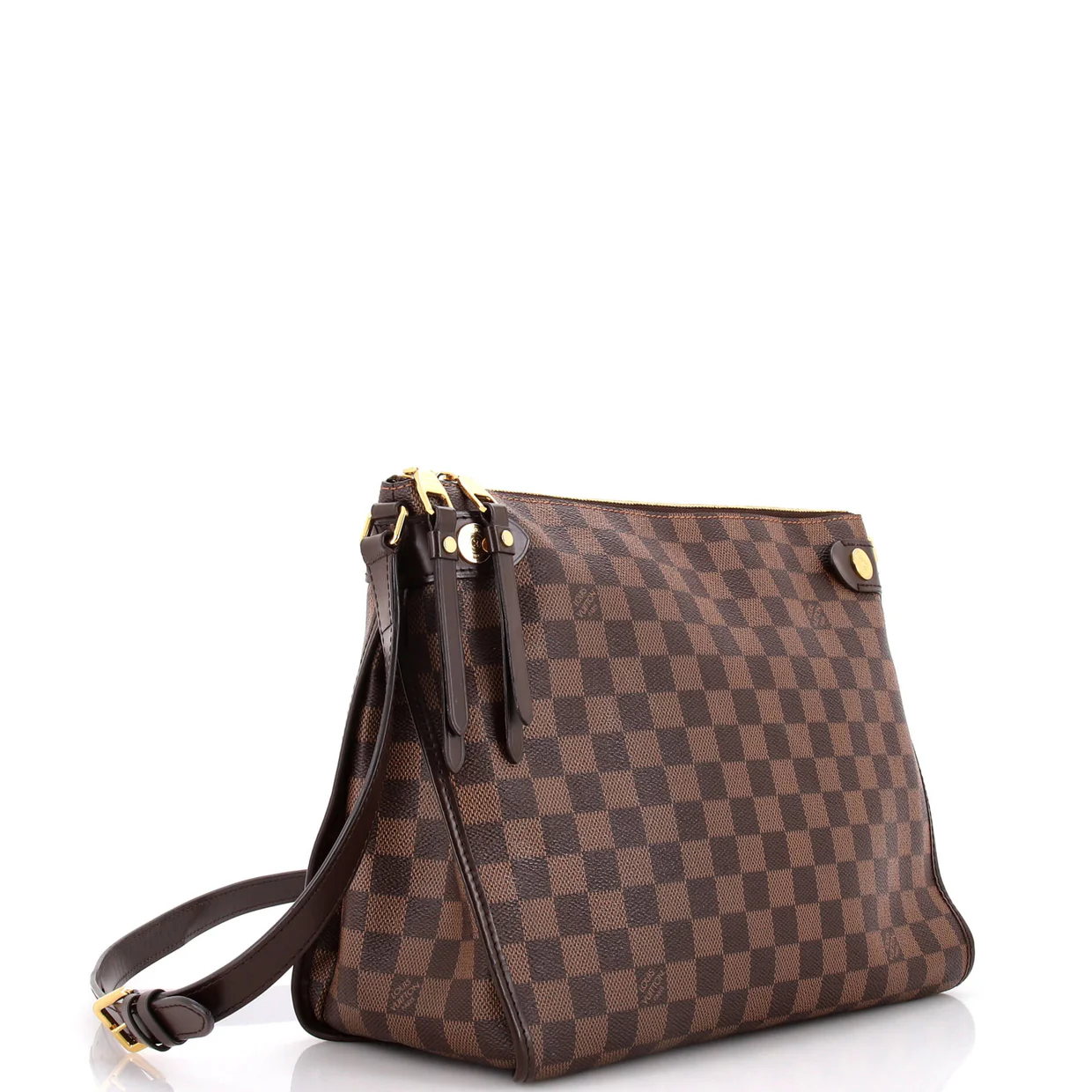 Duomo Messenger Bag Damier - Deep Luxury