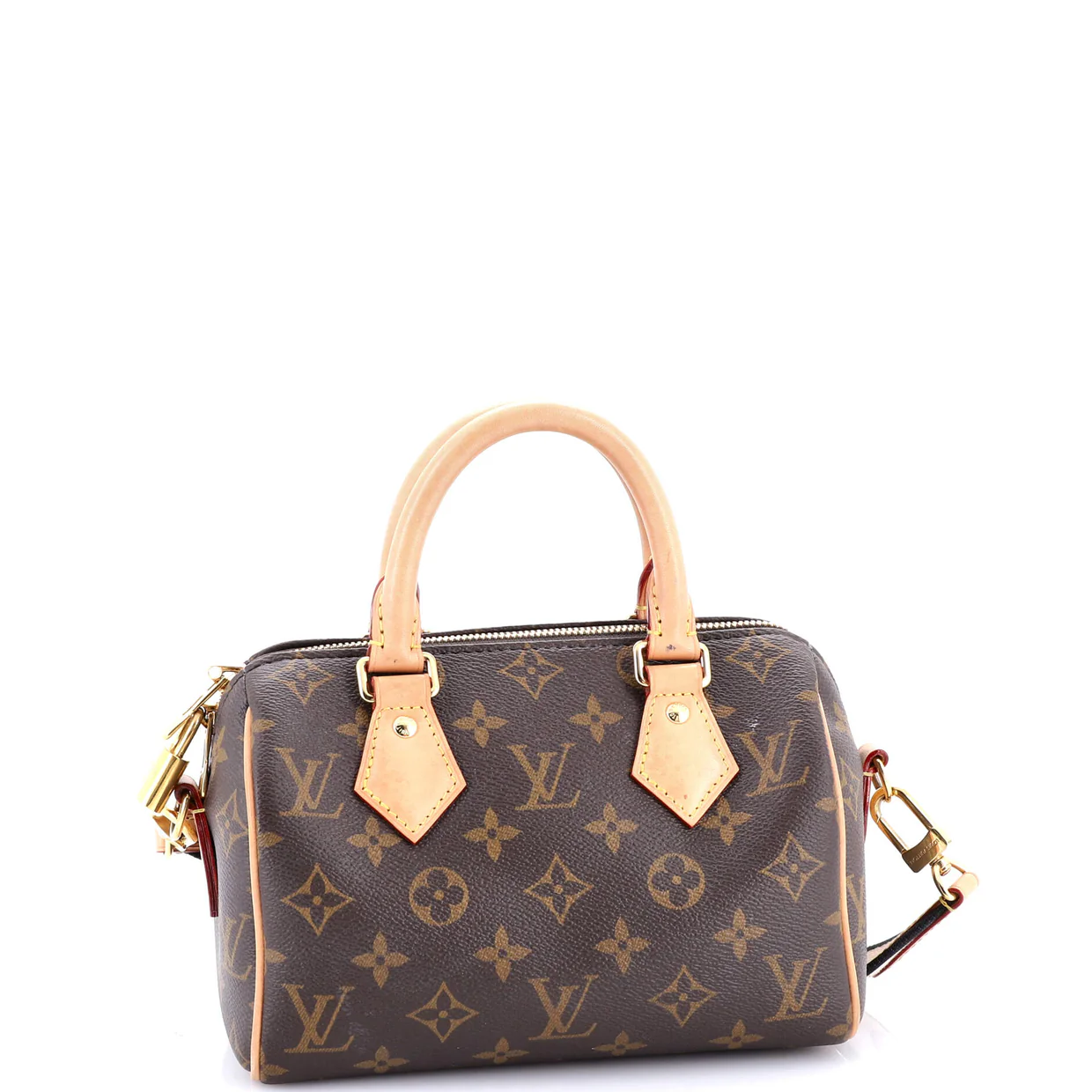 Speedy Bandouliere Bag Monogram Canvas 20 - Deep Luxury
