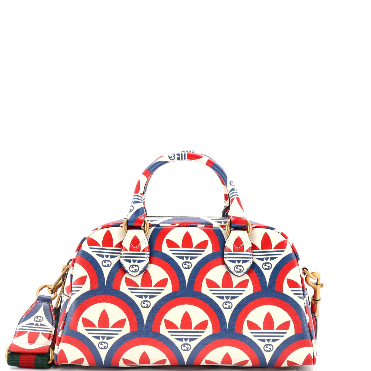 x adidas Duffle Bag Printed Leather Mini - Deep Luxury